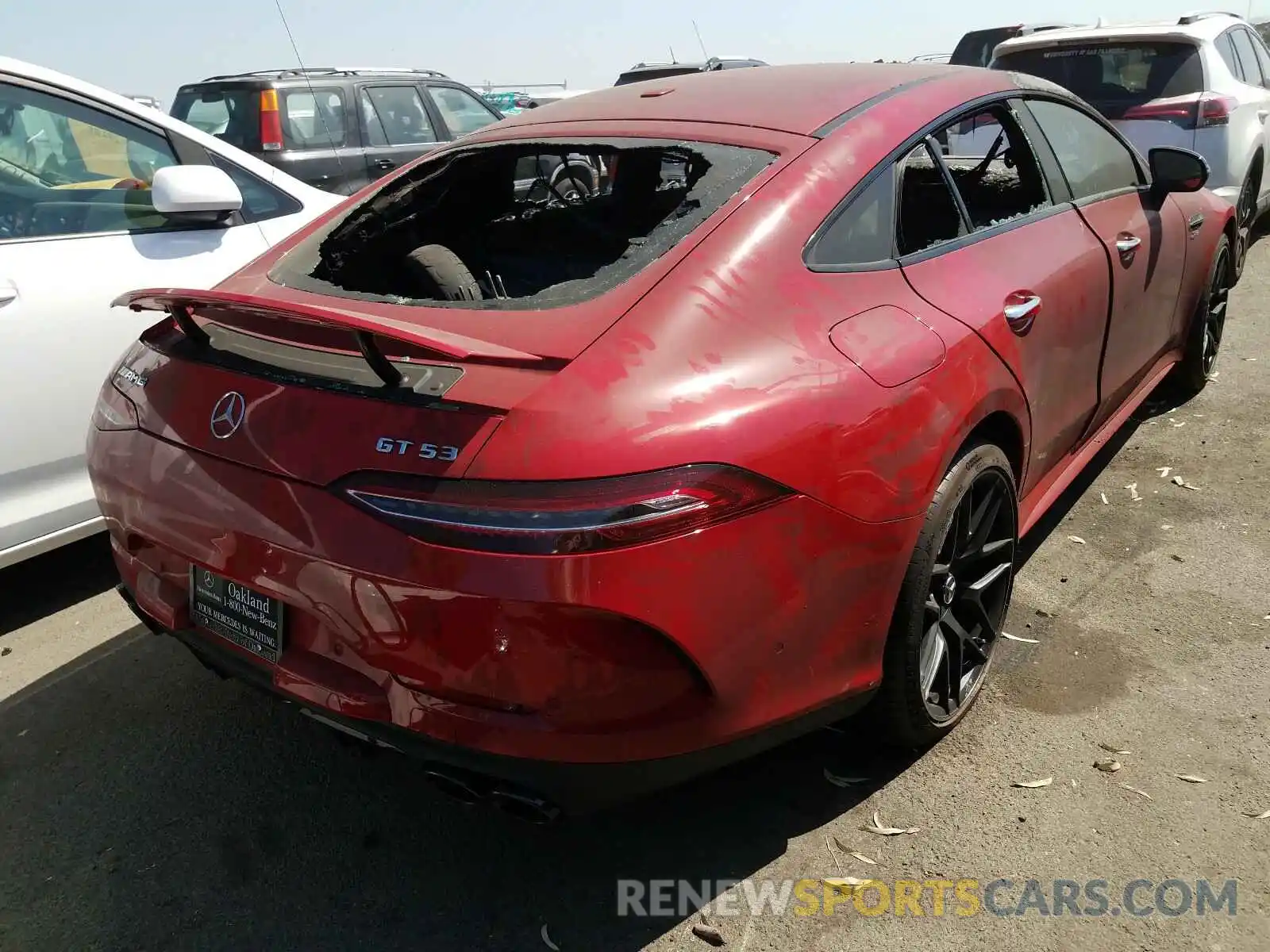 4 Photograph of a damaged car WDD7X6BB0LA013931 MERCEDES-BENZ AMG GT 53 2020