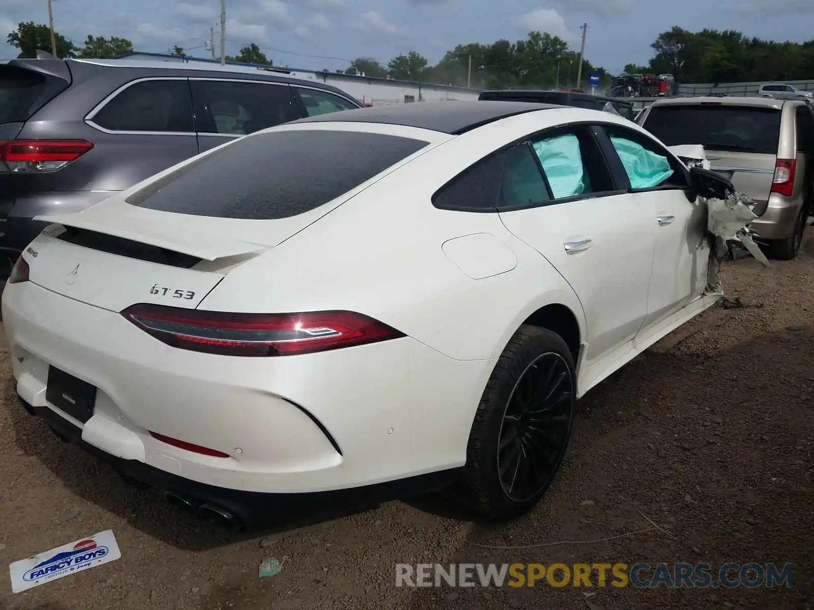 4 Photograph of a damaged car WDD7X6BB3LA012286 MERCEDES-BENZ AMG GT 53 2020