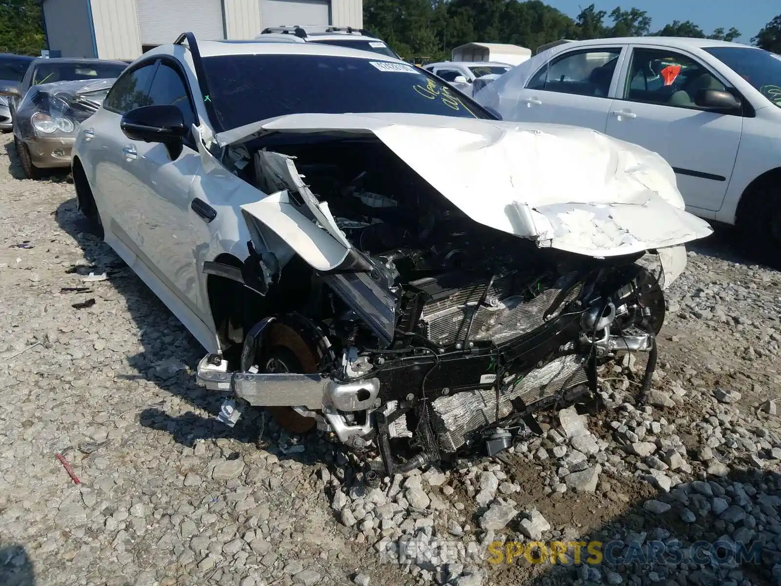 1 Фотография поврежденного автомобиля WDD7X6BB4LA013950 MERCEDES-BENZ AMG GT 53 2020