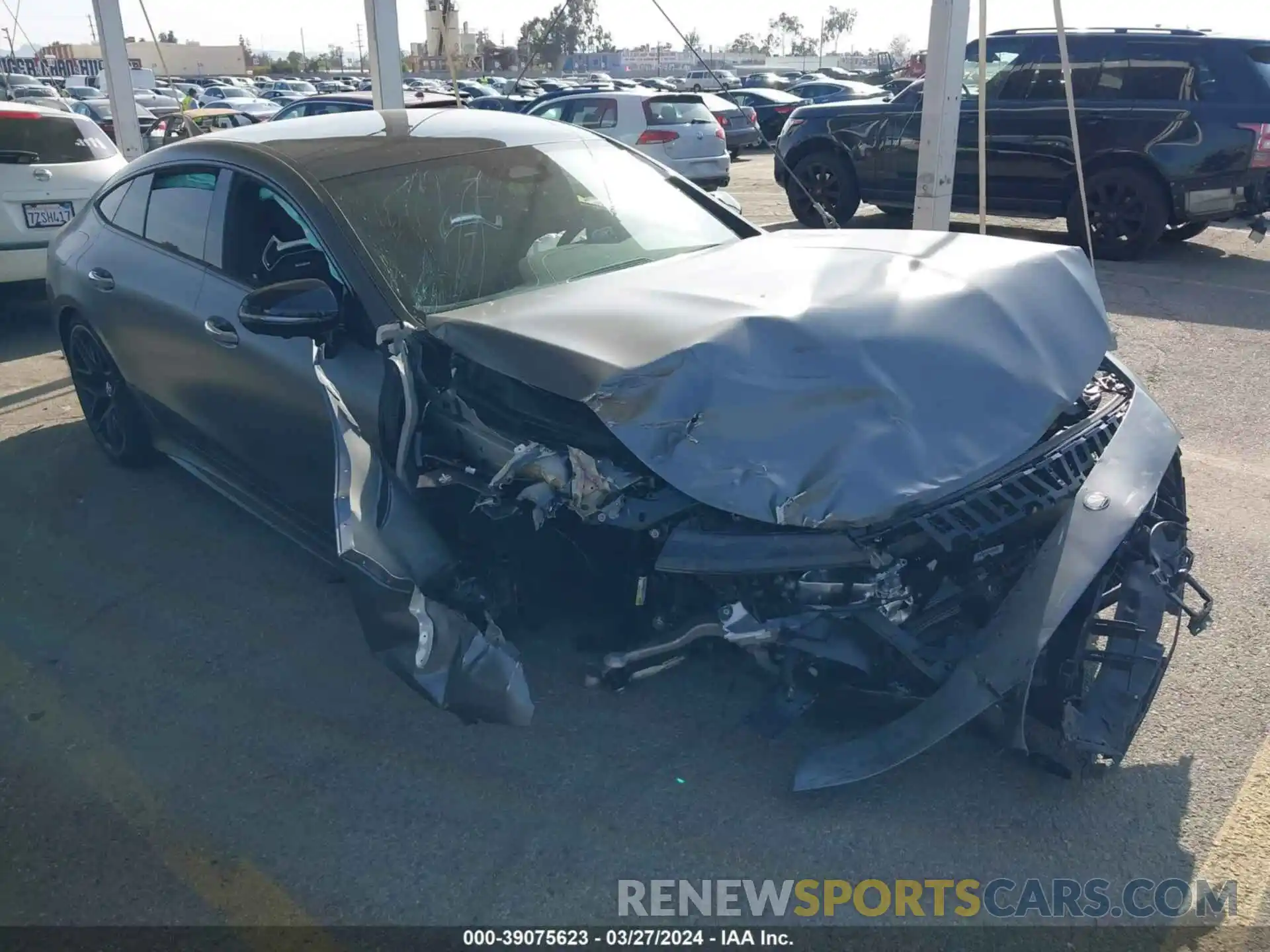 1 Photograph of a damaged car W1K7X6BB1RV000154 MERCEDES-BENZ AMG GT 53 4-DOOR 2024