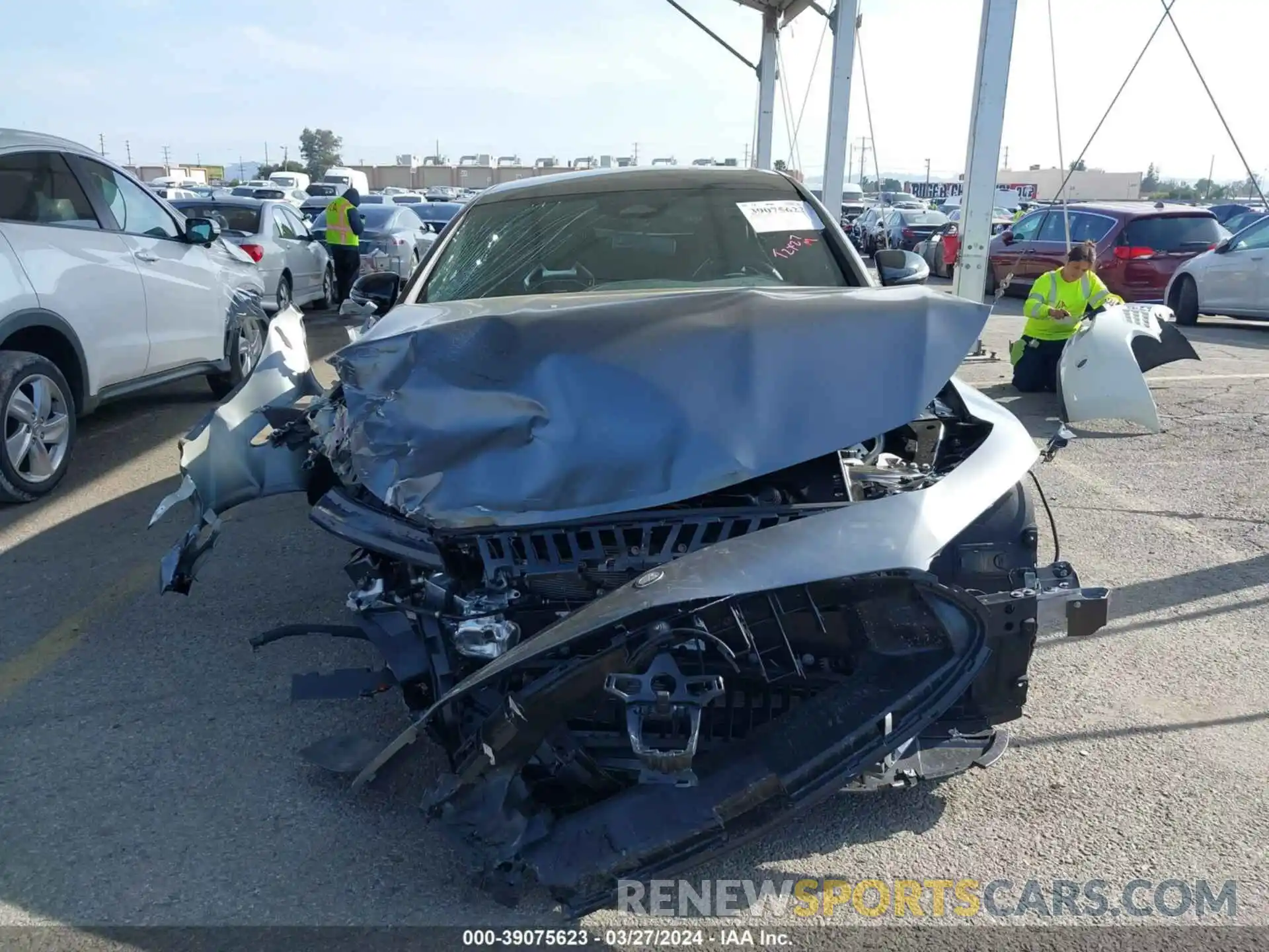 12 Photograph of a damaged car W1K7X6BB1RV000154 MERCEDES-BENZ AMG GT 53 4-DOOR 2024