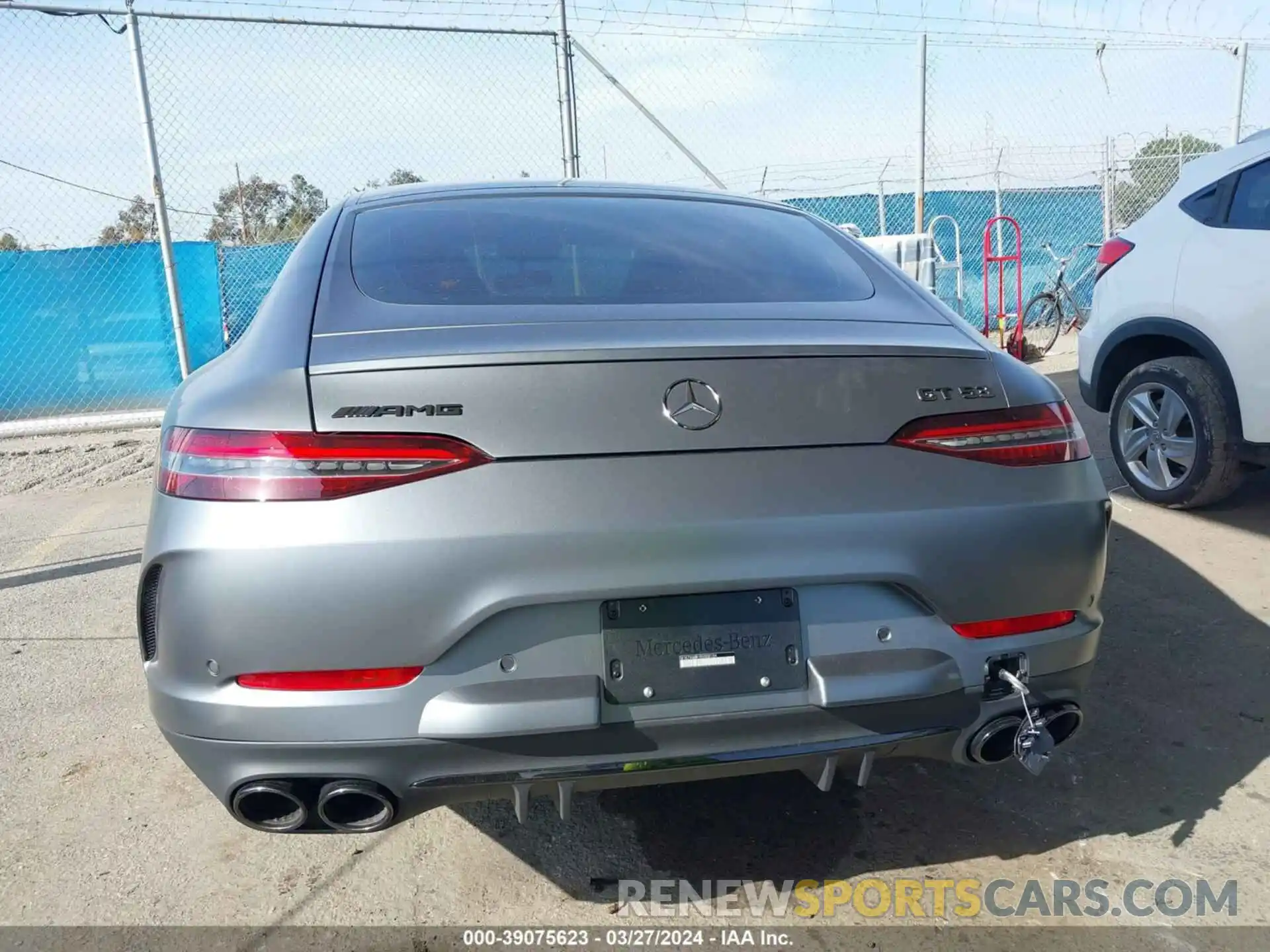 16 Photograph of a damaged car W1K7X6BB1RV000154 MERCEDES-BENZ AMG GT 53 4-DOOR 2024