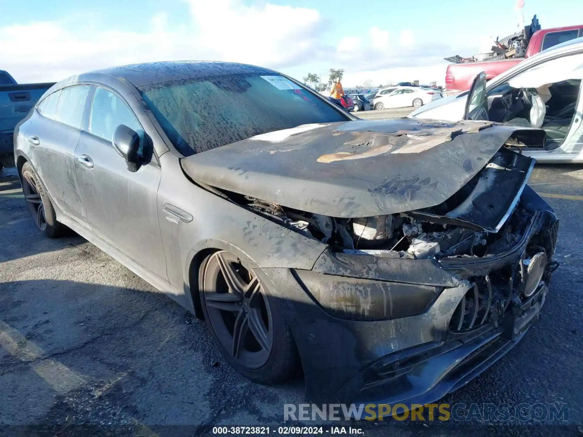 1 Photograph of a damaged car WDD7X6BB5KA006407 MERCEDES-BENZ AMG GT 53 4-DOOR COUPE 2019