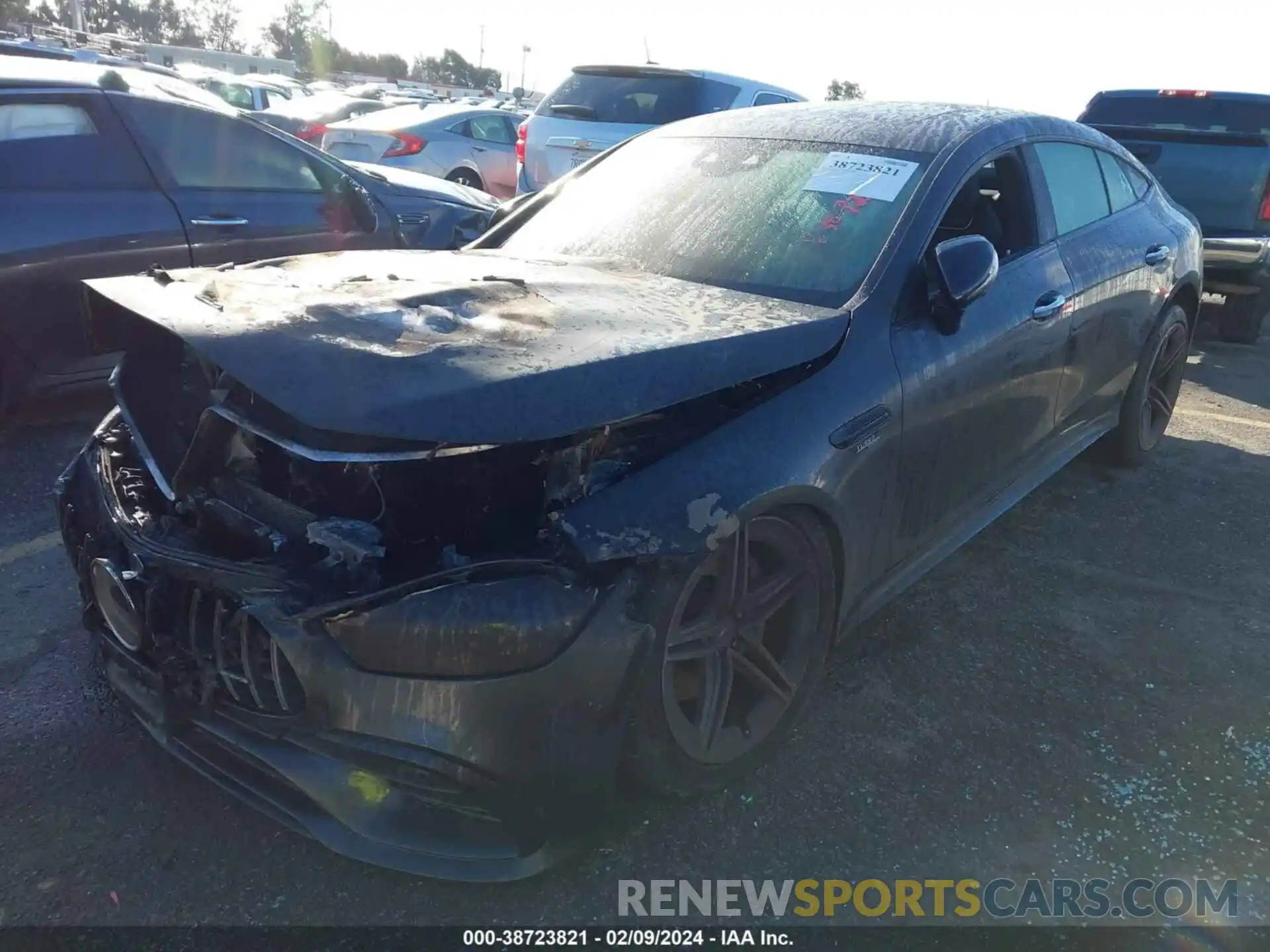 2 Photograph of a damaged car WDD7X6BB5KA006407 MERCEDES-BENZ AMG GT 53 4-DOOR COUPE 2019