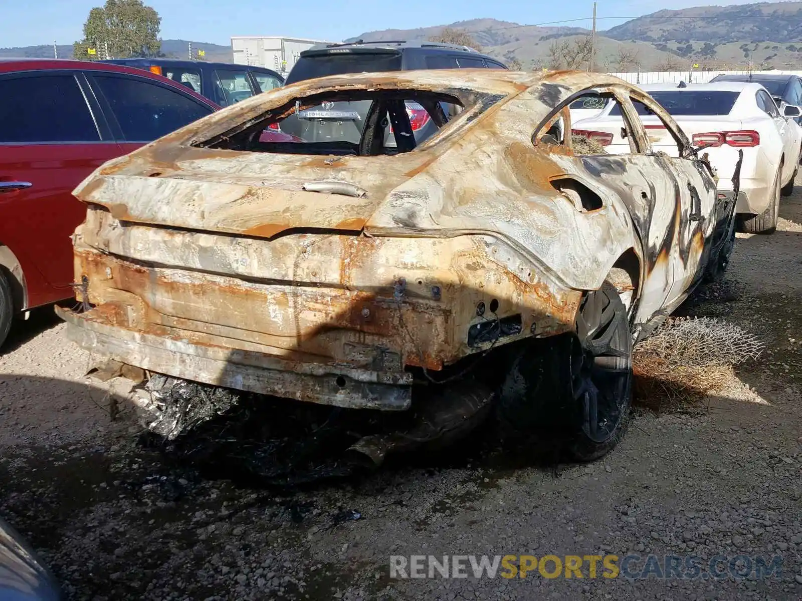 4 Фотография поврежденного автомобиля WDD7X8JB2KA001260 MERCEDES-BENZ AMG GT 63 2019