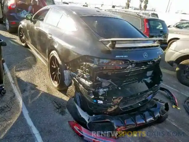 3 Photograph of a damaged car WDD7X8KB1KA007887 MERCEDES-BENZ AMG GT 63 2019