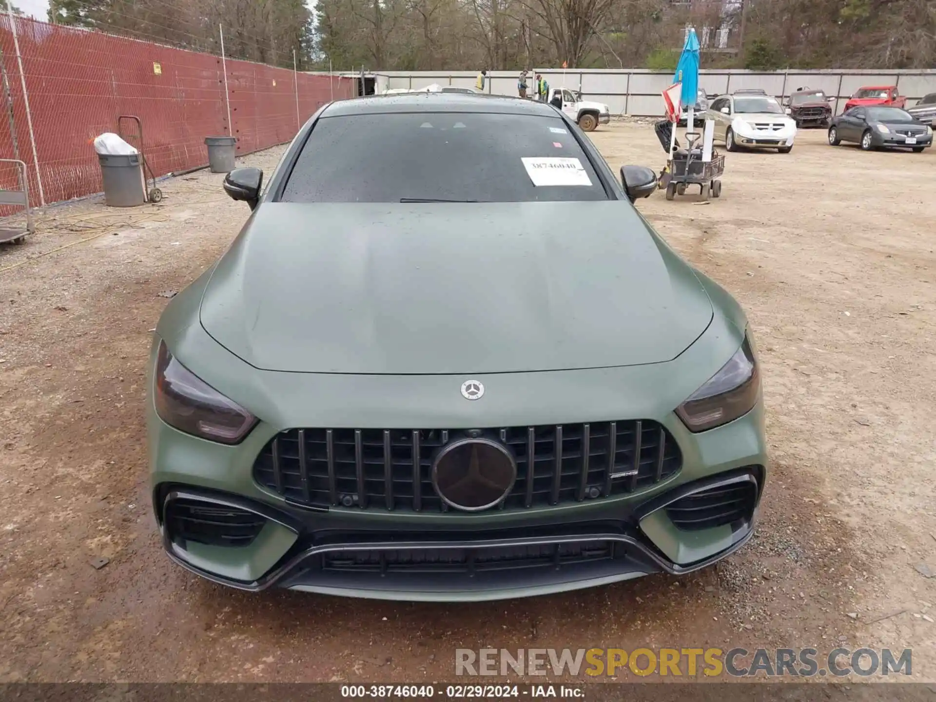 13 Photograph of a damaged car W1K7X8JB6MA036452 MERCEDES-BENZ AMG GT 63 4-DOOR COUPE 2021