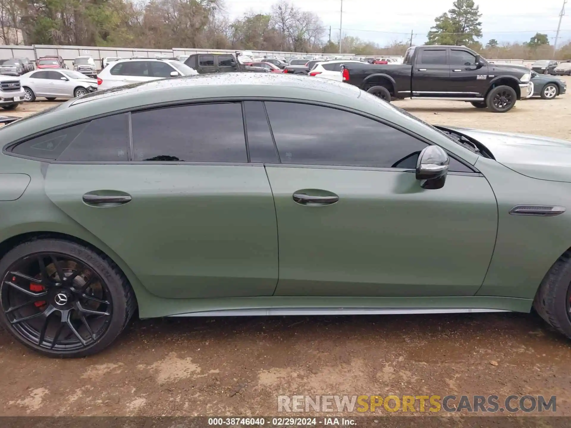 14 Photograph of a damaged car W1K7X8JB6MA036452 MERCEDES-BENZ AMG GT 63 4-DOOR COUPE 2021