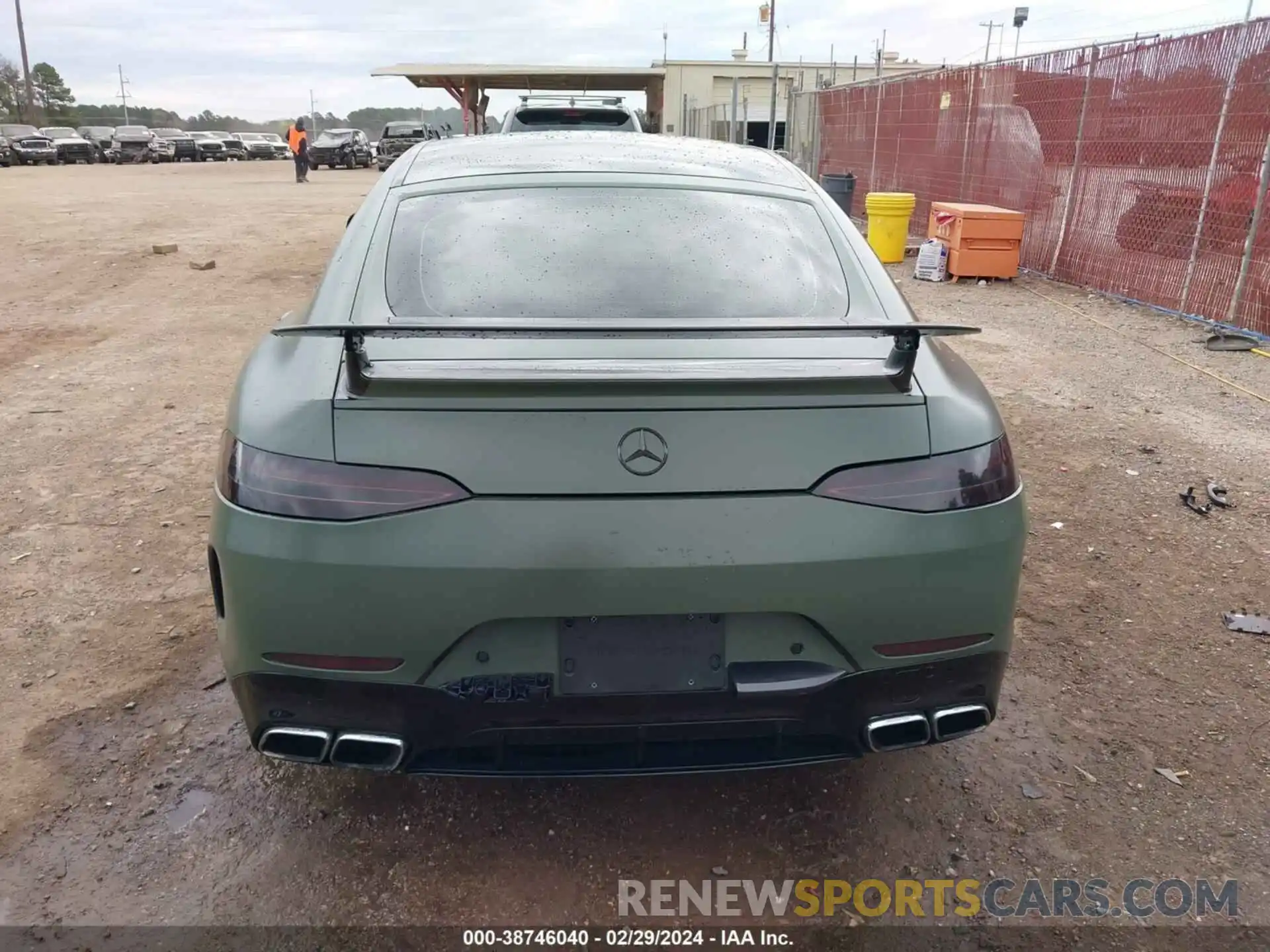 17 Photograph of a damaged car W1K7X8JB6MA036452 MERCEDES-BENZ AMG GT 63 4-DOOR COUPE 2021