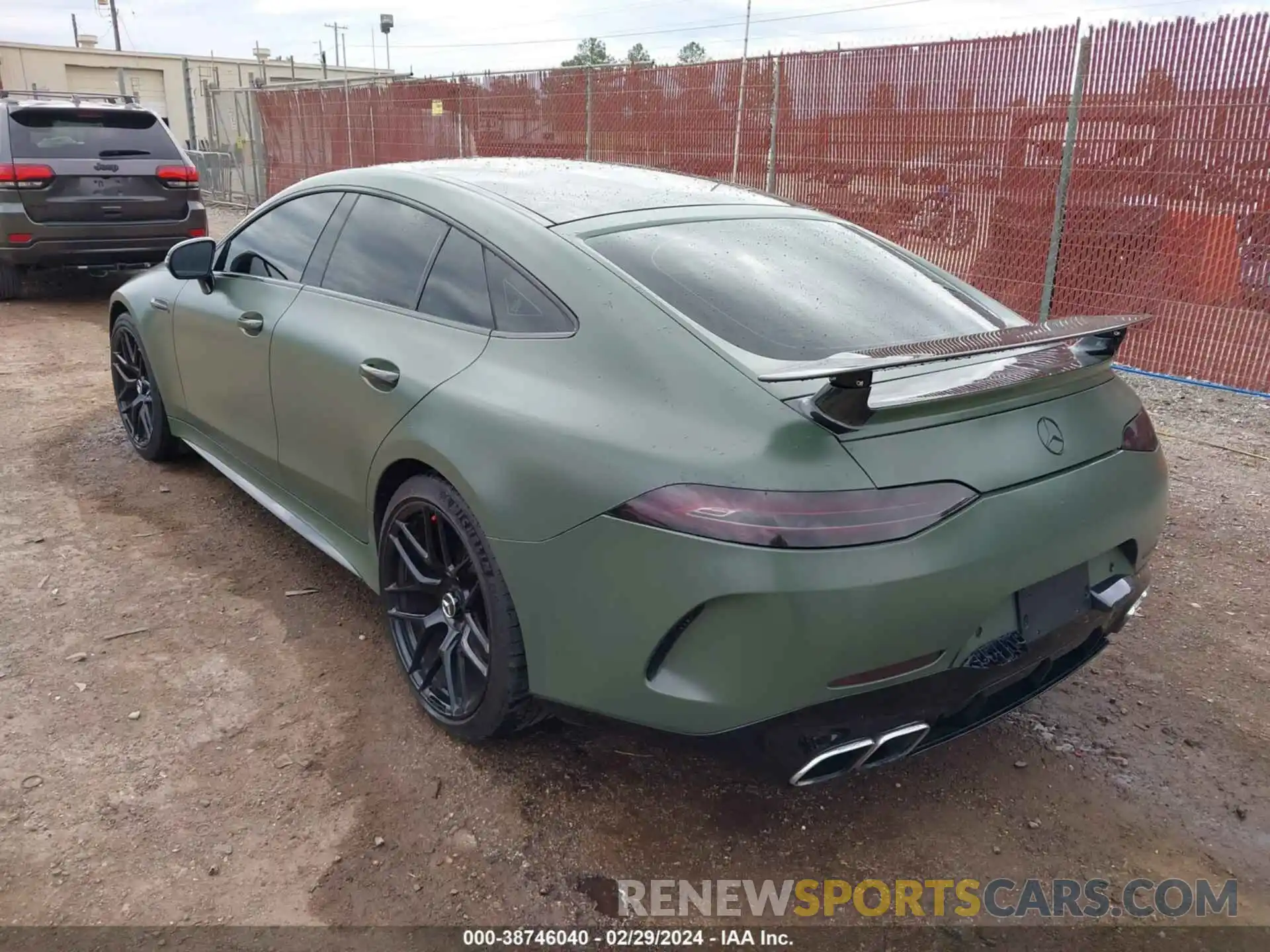 3 Photograph of a damaged car W1K7X8JB6MA036452 MERCEDES-BENZ AMG GT 63 4-DOOR COUPE 2021