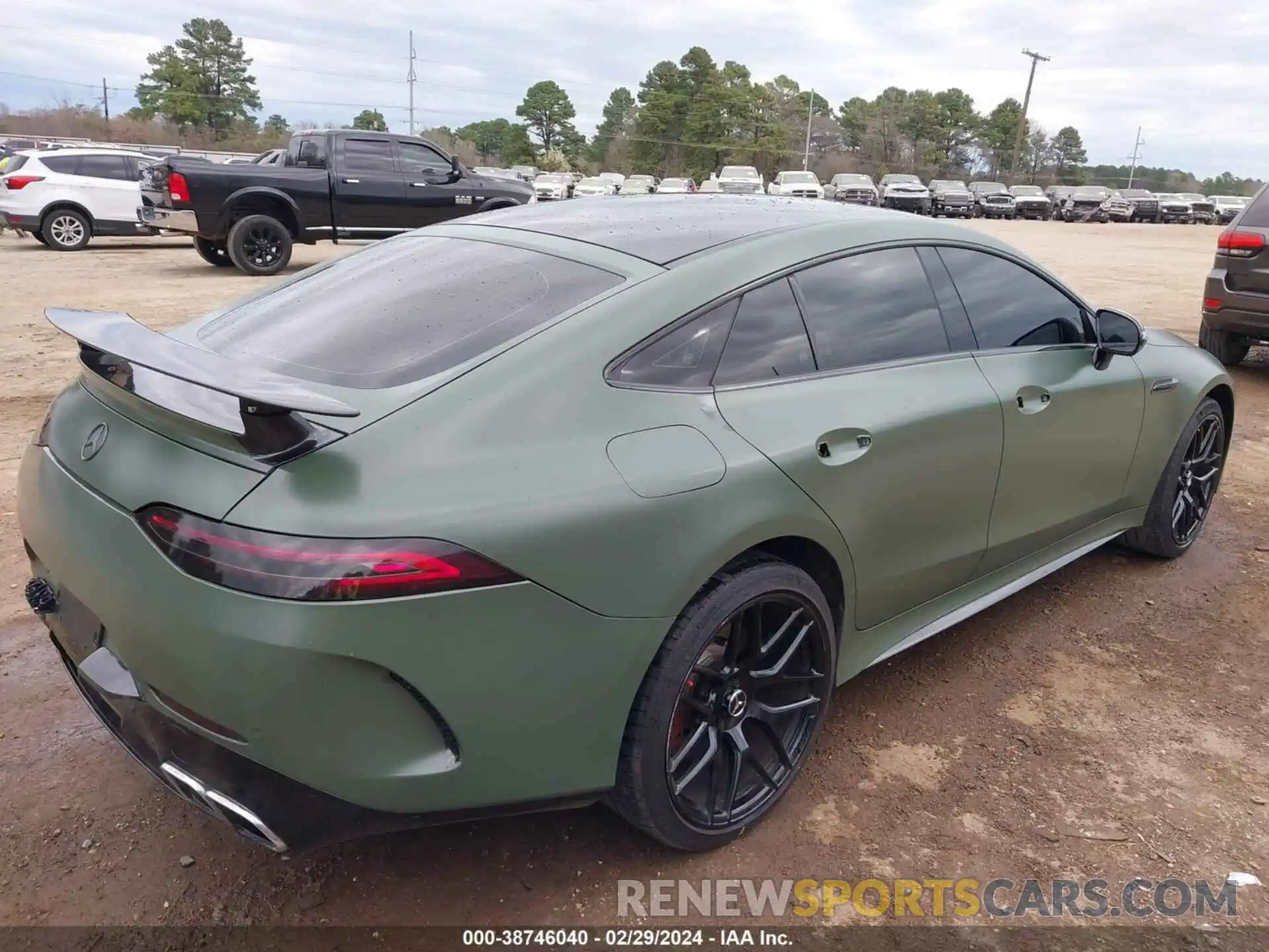 6 Photograph of a damaged car W1K7X8JB6MA036452 MERCEDES-BENZ AMG GT 63 4-DOOR COUPE 2021