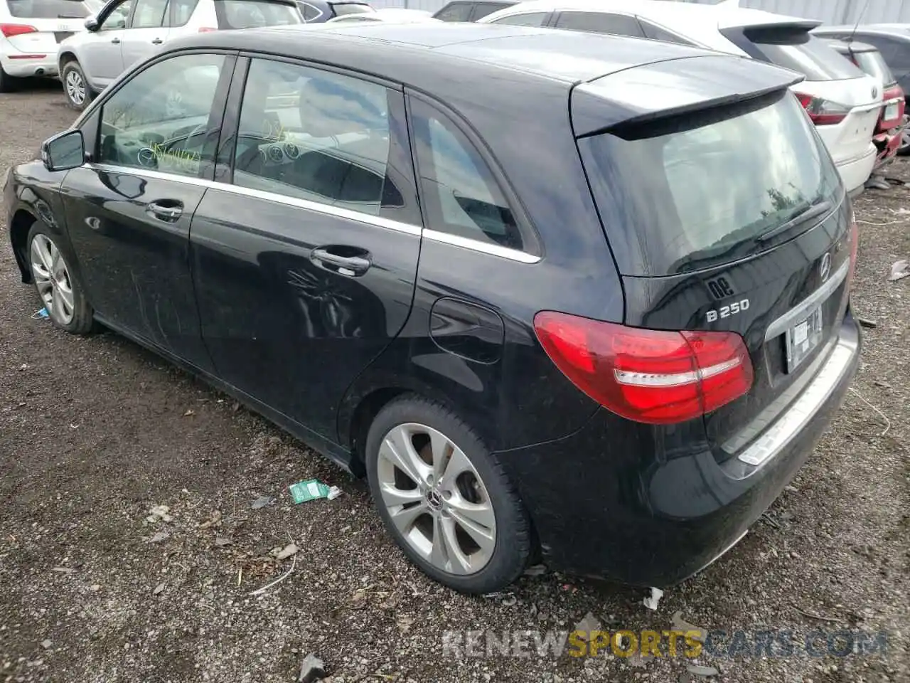 3 Photograph of a damaged car WDDMH4GB9KJ535212 MERCEDES-BENZ B-CLASS 2019