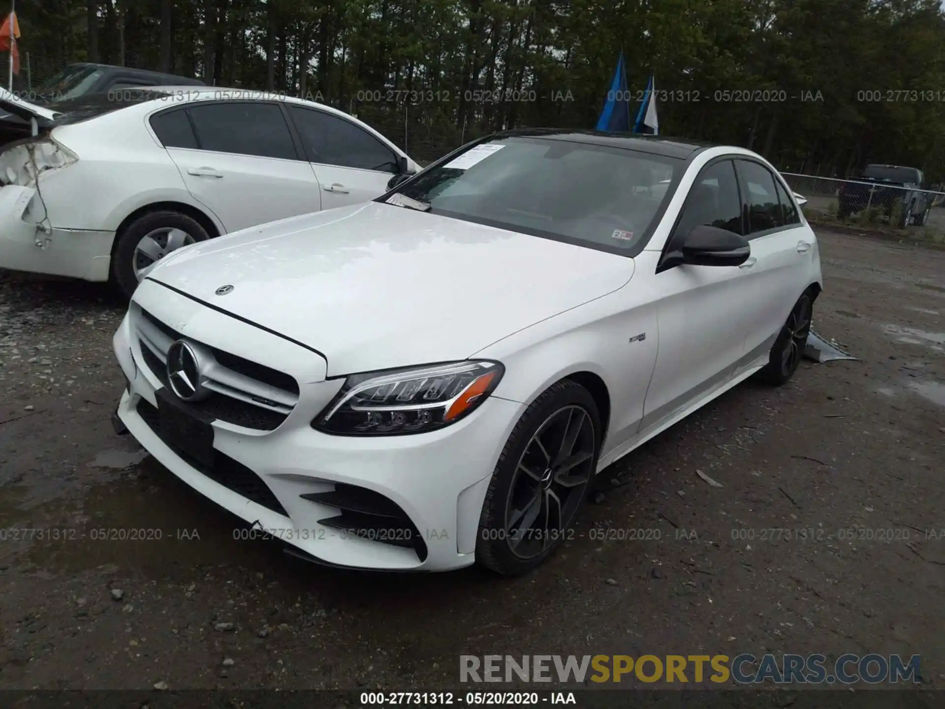 2 Photograph of a damaged car 55SWF6EB1KU284635 MERCEDES-BENZ C 2019