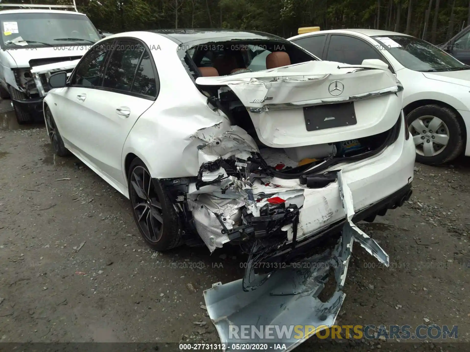 3 Photograph of a damaged car 55SWF6EB1KU284635 MERCEDES-BENZ C 2019