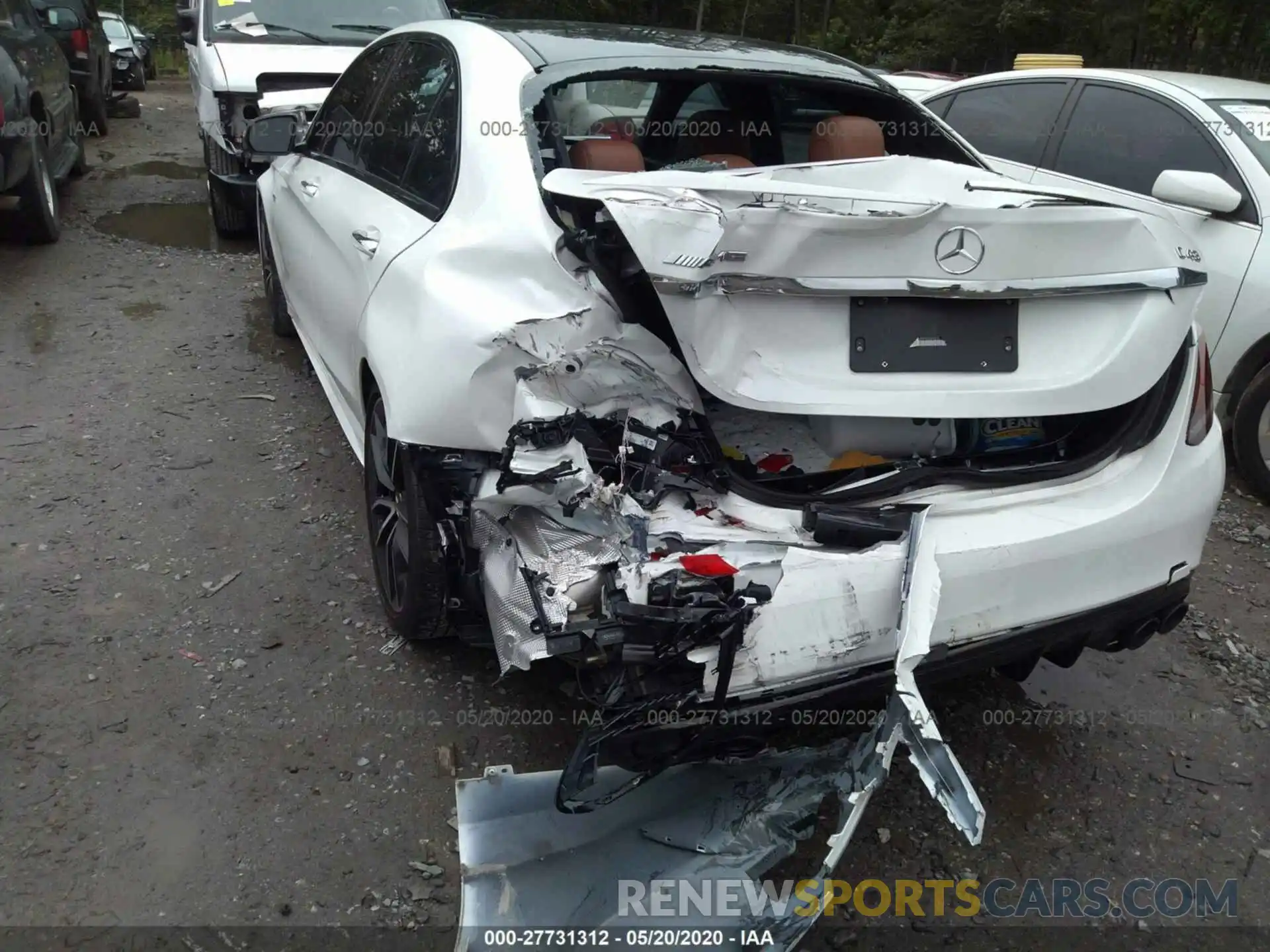 6 Photograph of a damaged car 55SWF6EB1KU284635 MERCEDES-BENZ C 2019