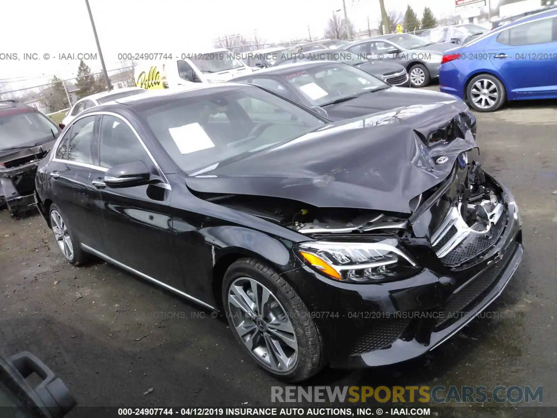 1 Photograph of a damaged car 55SWF8DB0KU308131 MERCEDES-BENZ C 2019