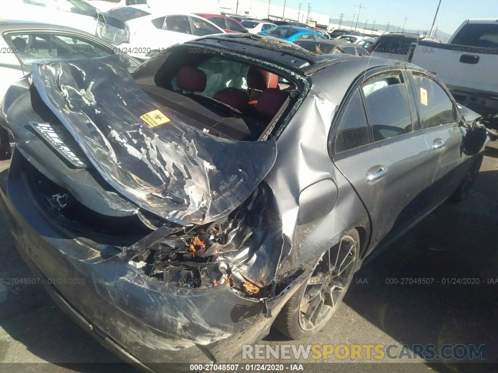 6 Photograph of a damaged car 55SWF8DB0KU322482 MERCEDES-BENZ C 2019