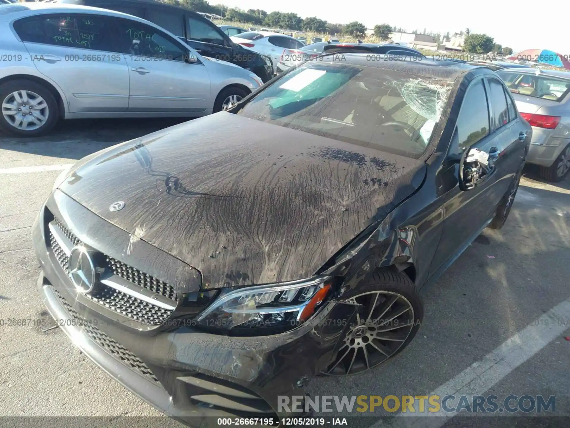 6 Photograph of a damaged car 55SWF8DB2KU296273 MERCEDES-BENZ C 2019