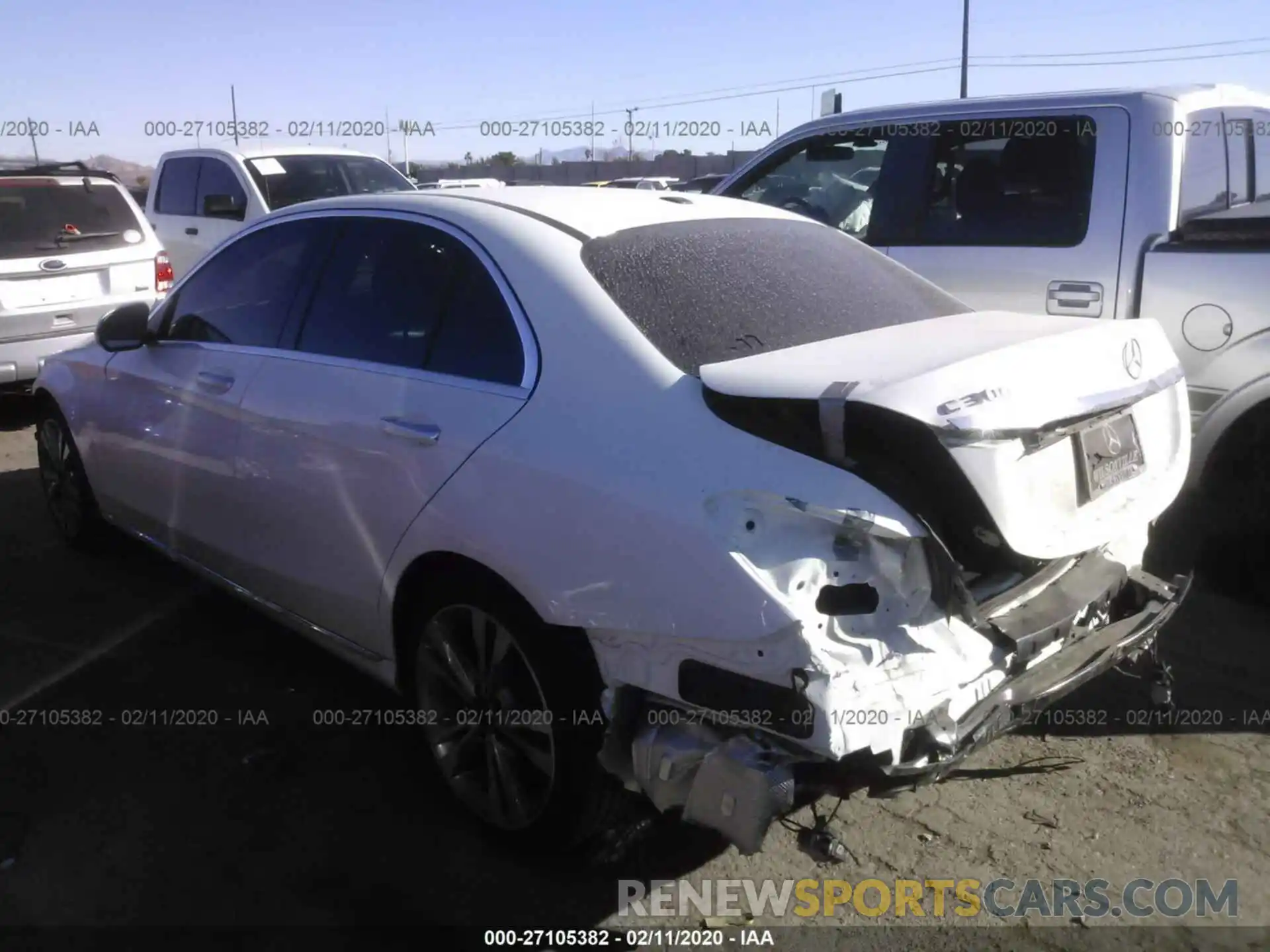 3 Photograph of a damaged car 55SWF8DB2KU307109 MERCEDES-BENZ C 2019