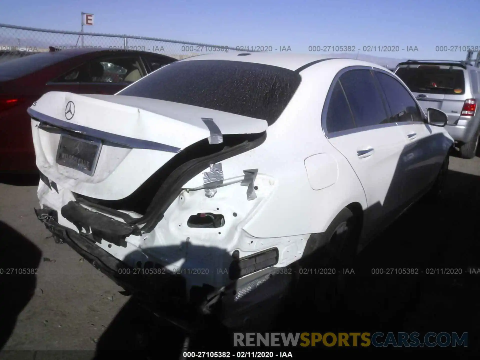 4 Photograph of a damaged car 55SWF8DB2KU307109 MERCEDES-BENZ C 2019