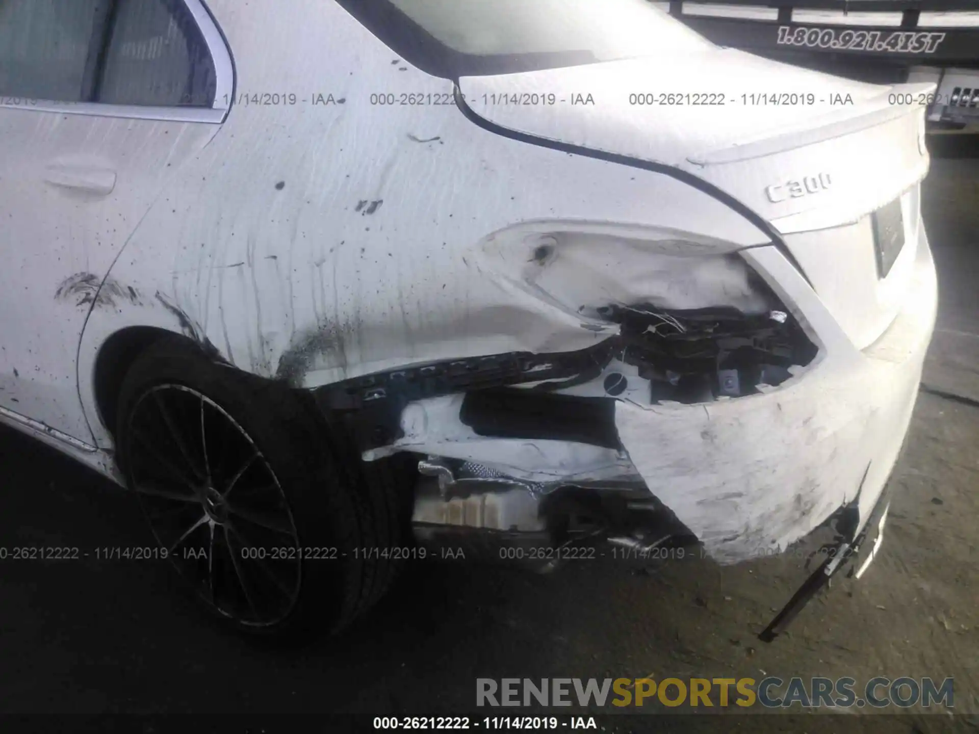 6 Photograph of a damaged car 55SWF8DB2KU311838 MERCEDES-BENZ C 2019