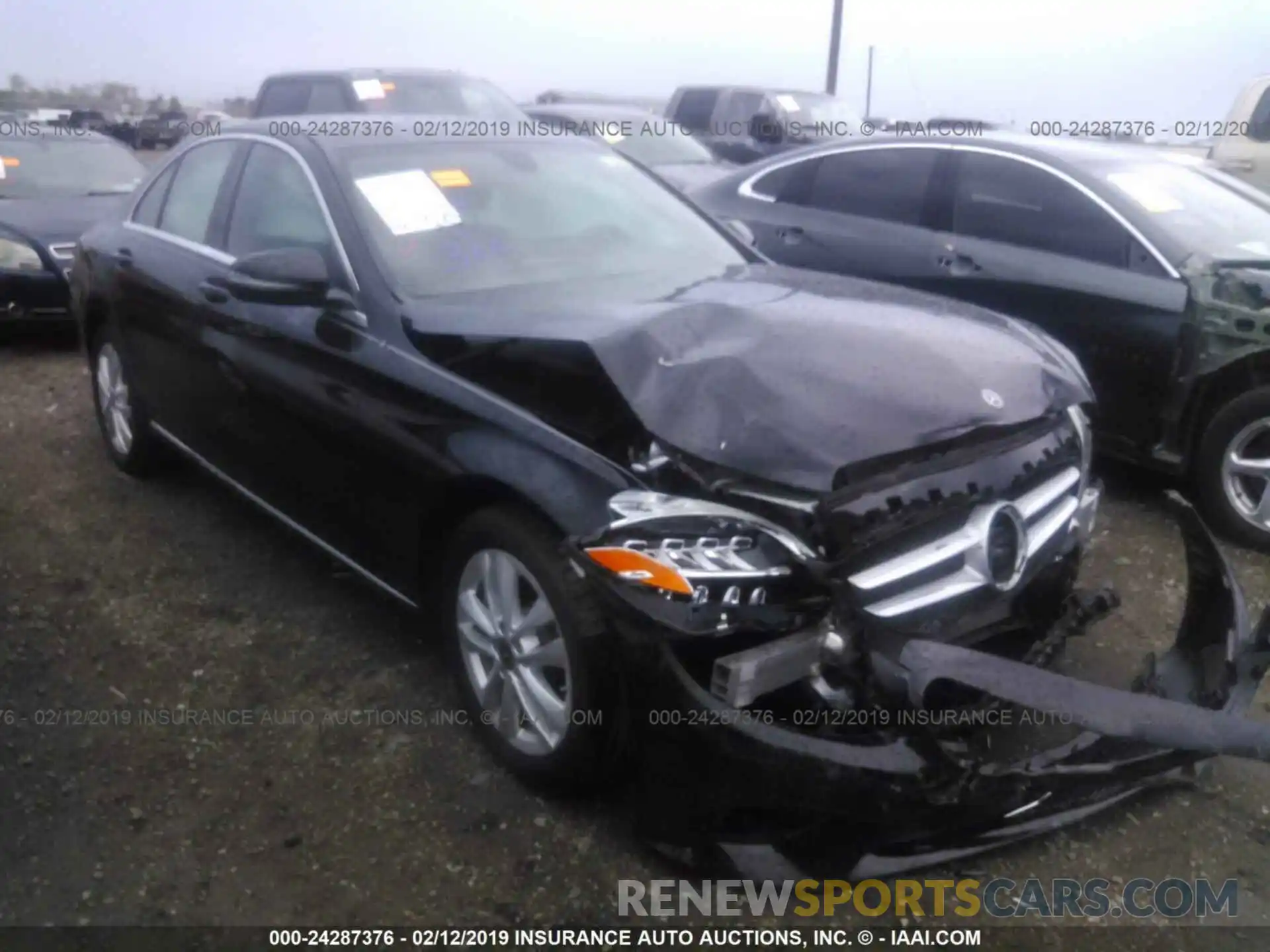 1 Photograph of a damaged car 55SWF8DB4KU294007 MERCEDES-BENZ C 2019