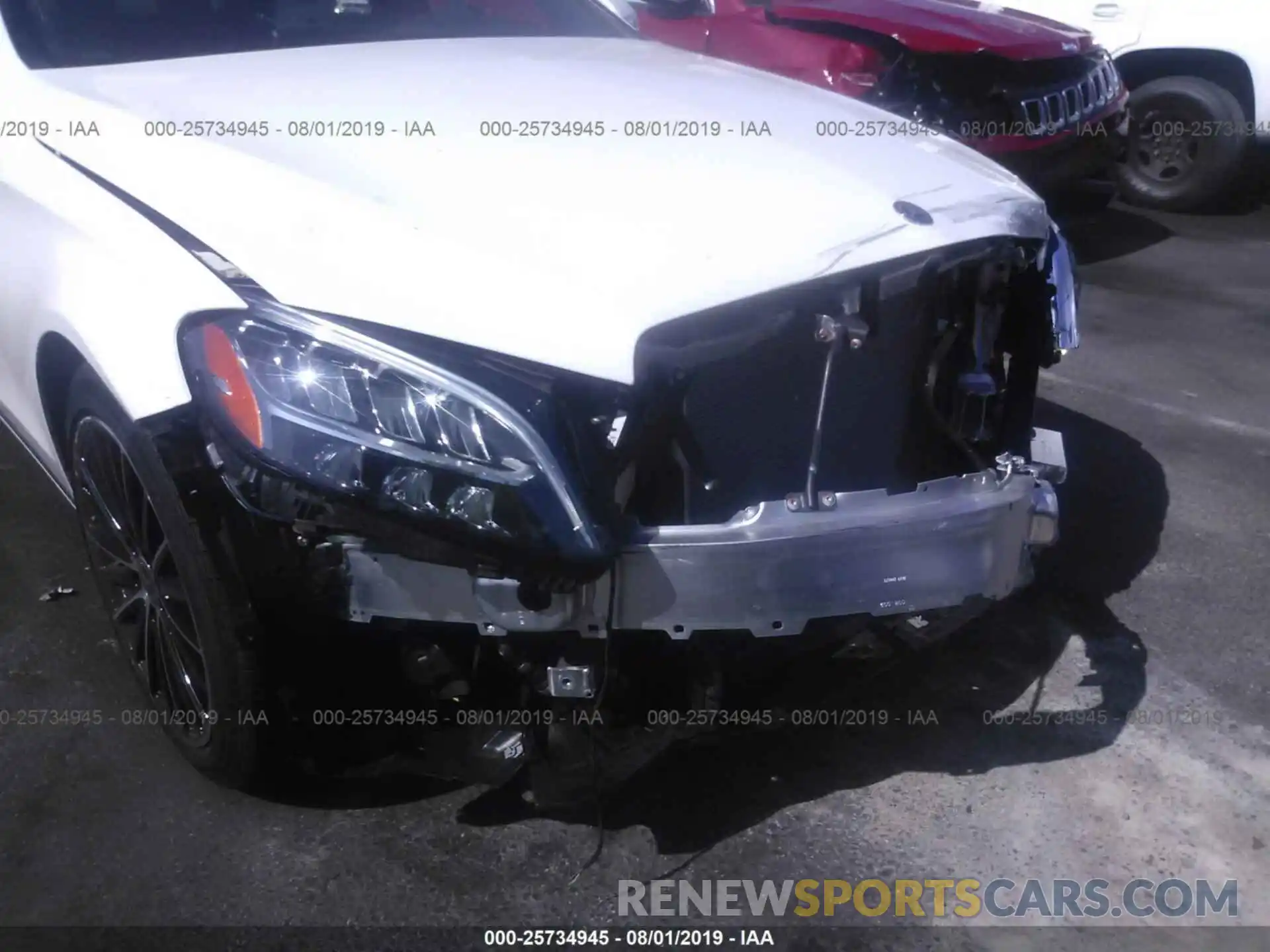 6 Photograph of a damaged car 55SWF8DB4KU318113 MERCEDES-BENZ C 2019