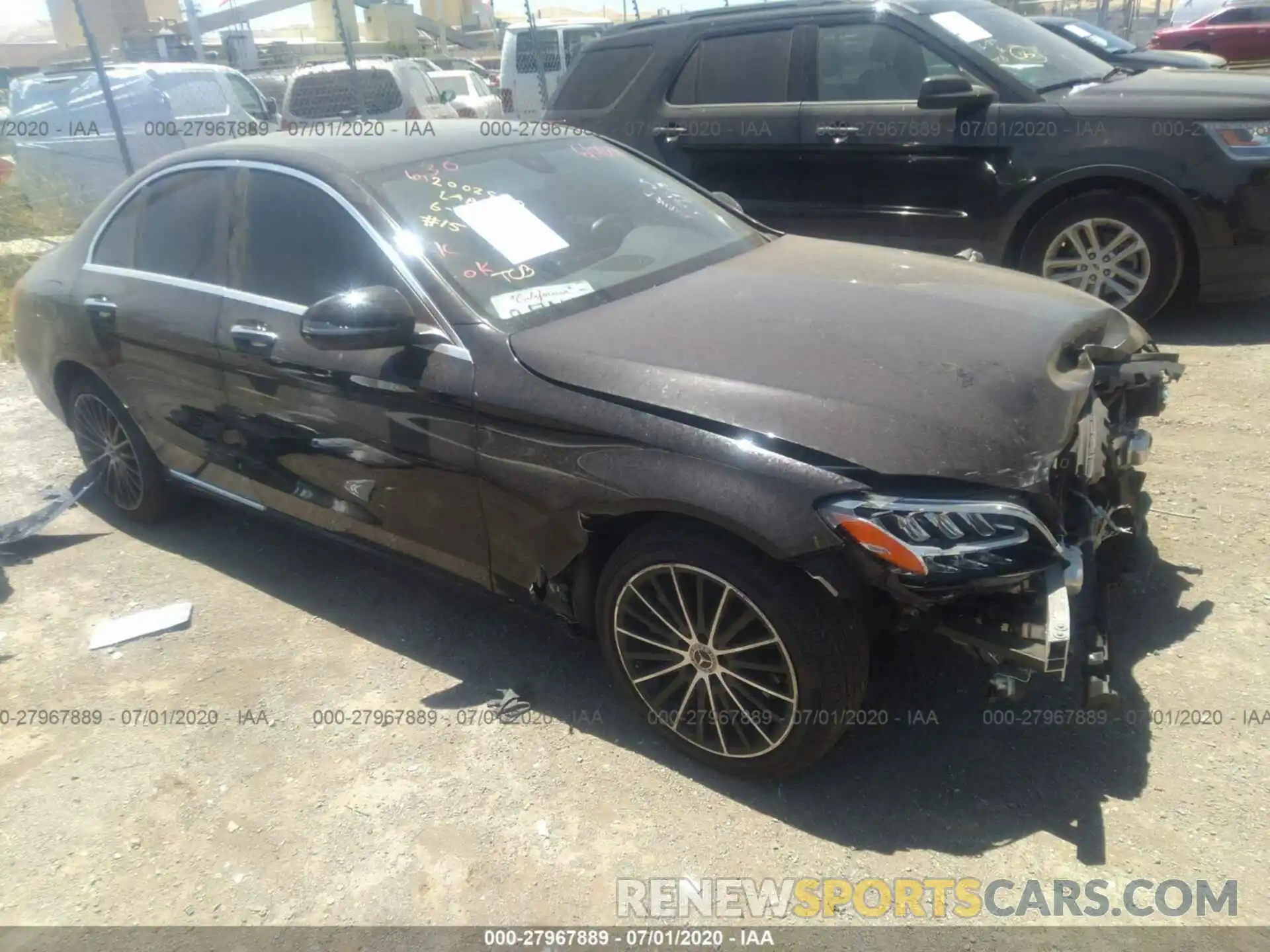 1 Photograph of a damaged car 55SWF8DB5KU296901 MERCEDES-BENZ C 2019