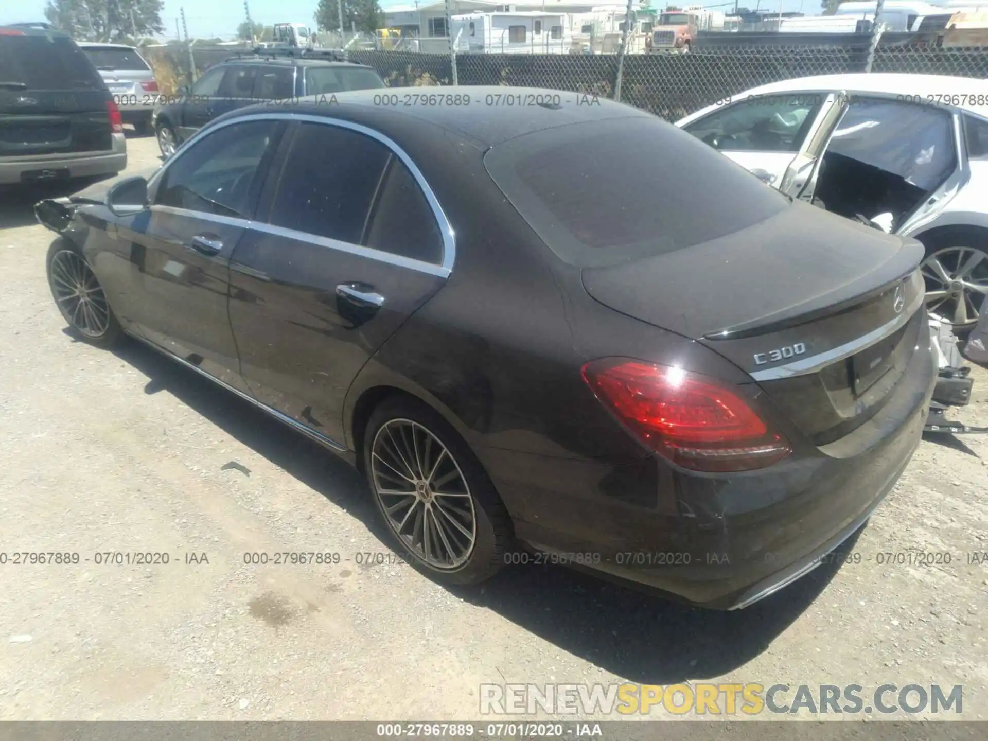 3 Photograph of a damaged car 55SWF8DB5KU296901 MERCEDES-BENZ C 2019