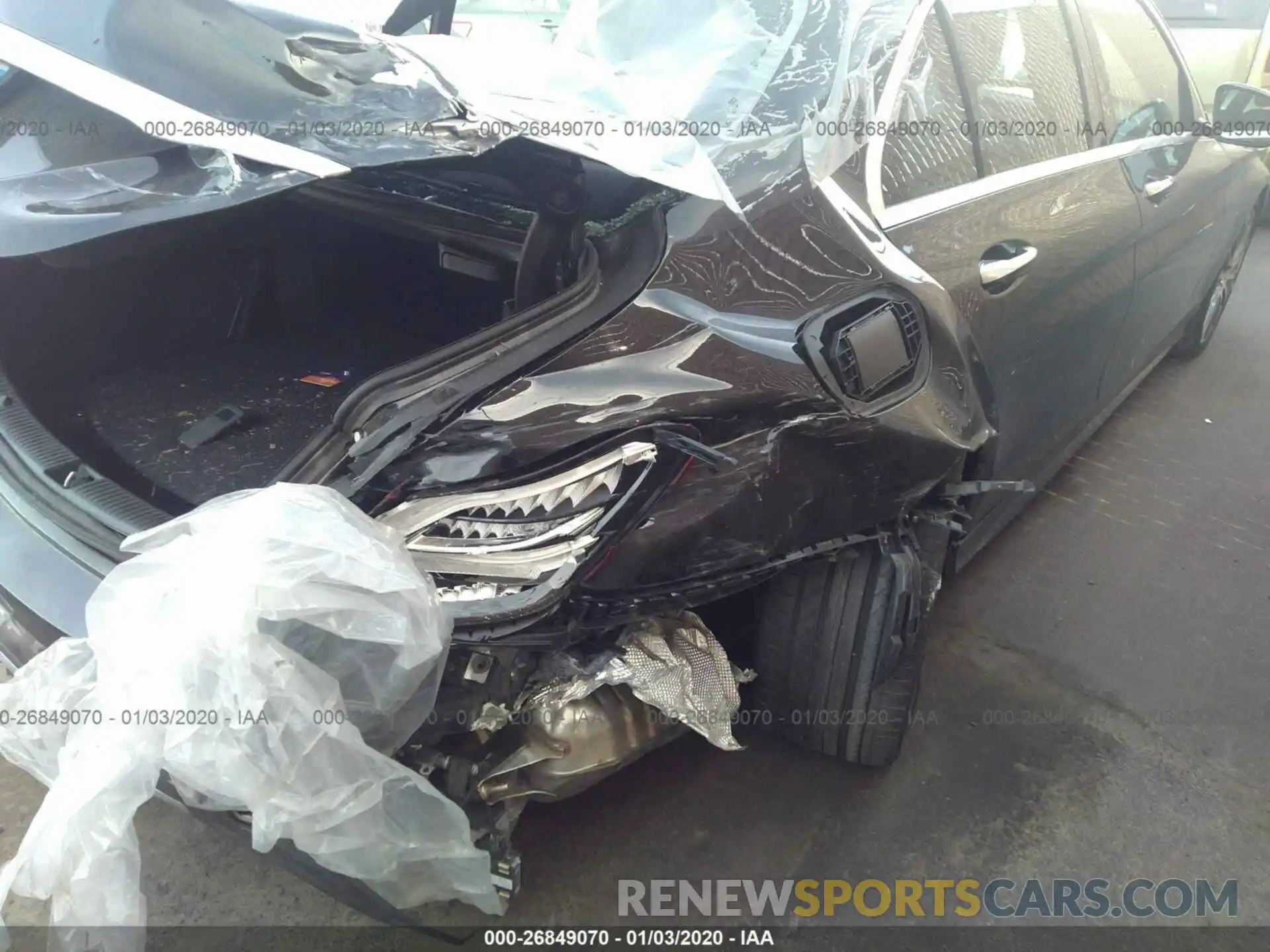6 Photograph of a damaged car 55SWF8DB6KU285714 MERCEDES-BENZ C 2019