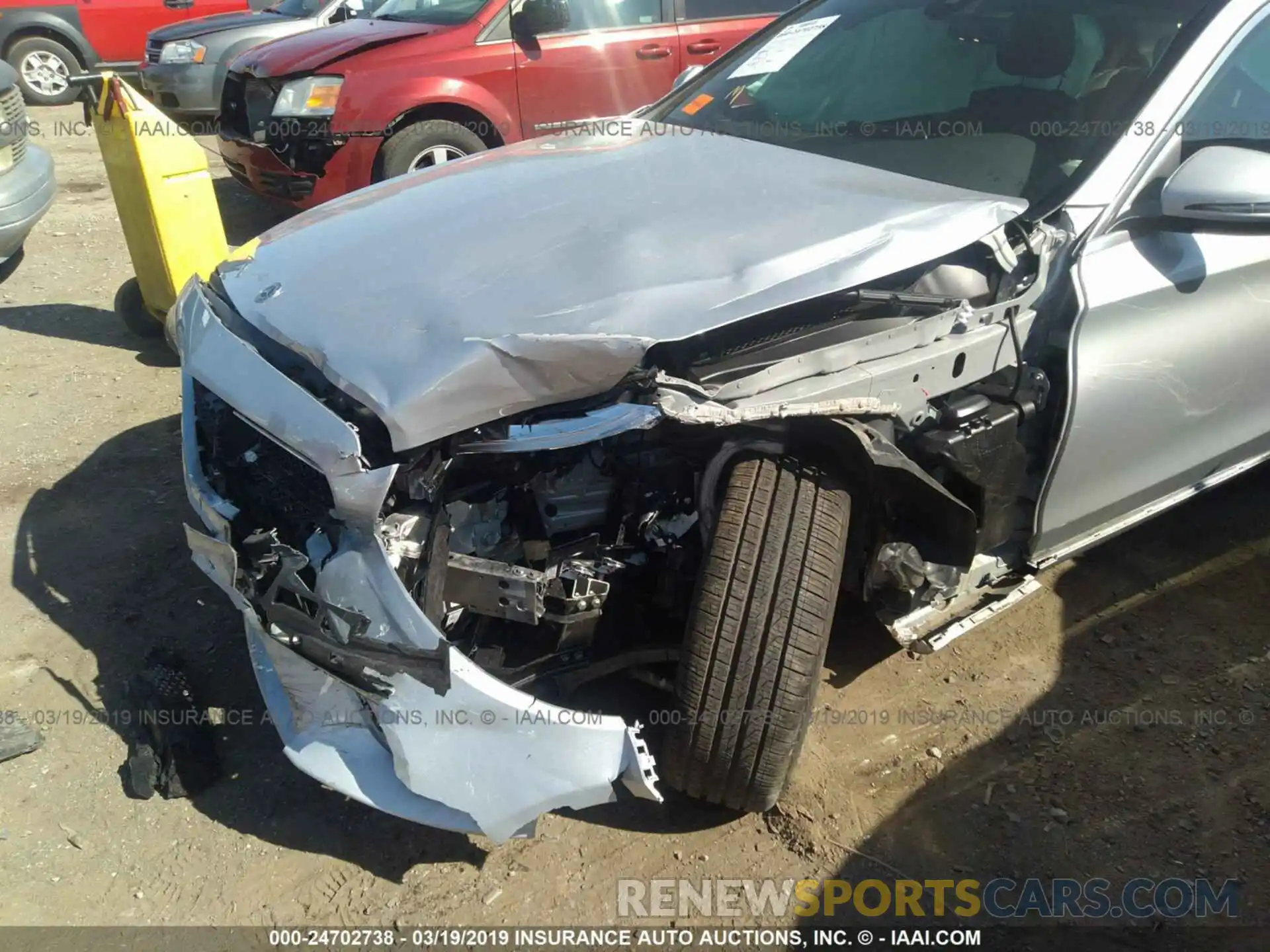 6 Photograph of a damaged car 55SWF8DB6KU288824 MERCEDES-BENZ C 2019