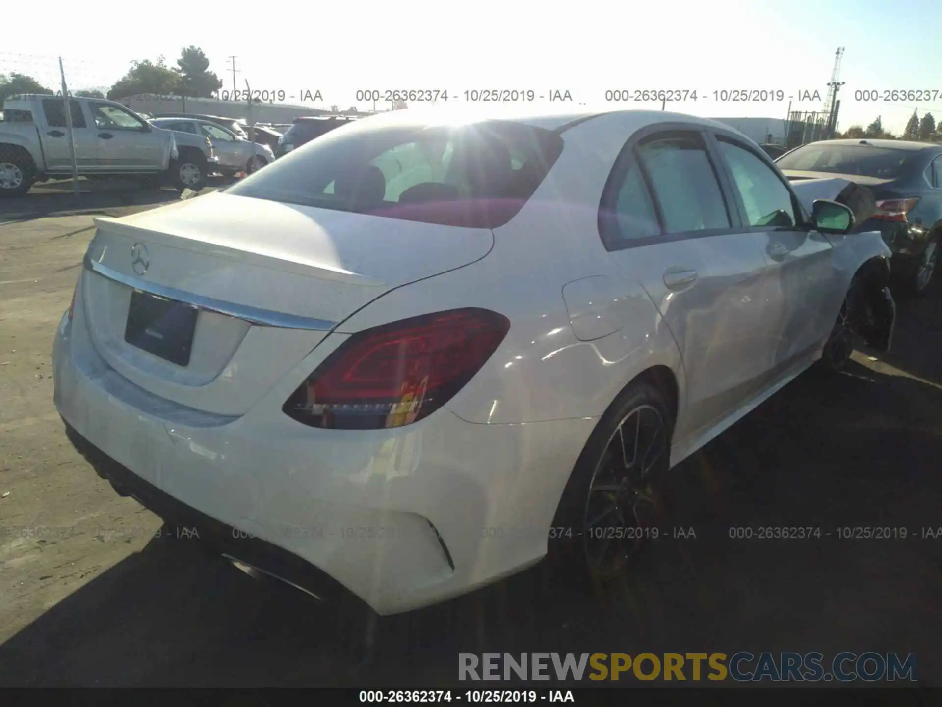 4 Photograph of a damaged car 55SWF8DB6KU292002 MERCEDES-BENZ C 2019