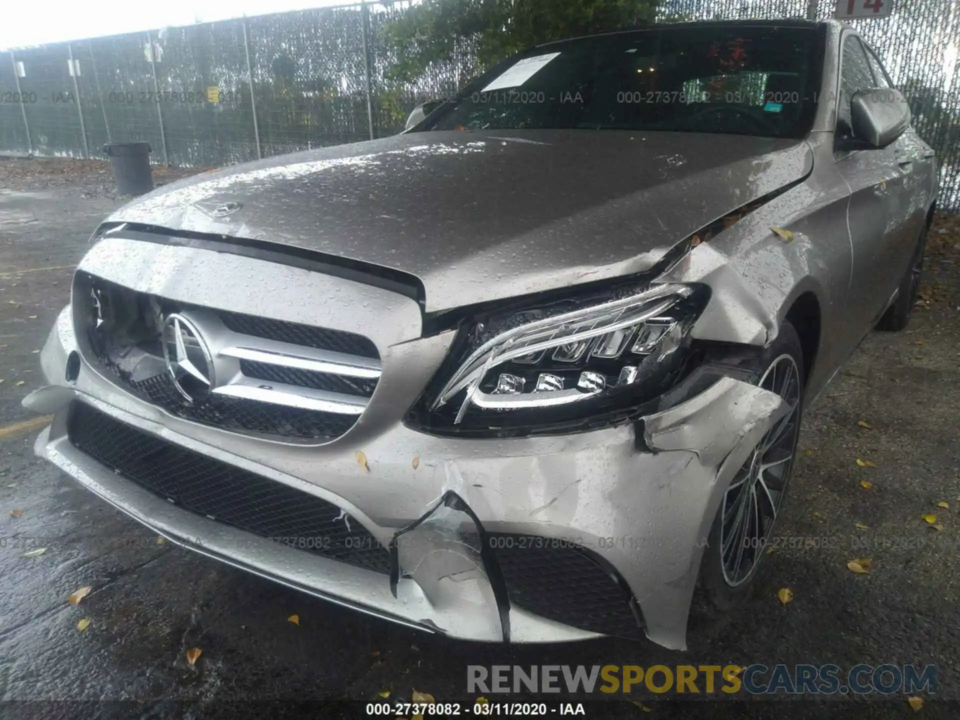 6 Photograph of a damaged car 55SWF8DB7KU283518 MERCEDES-BENZ C 2019