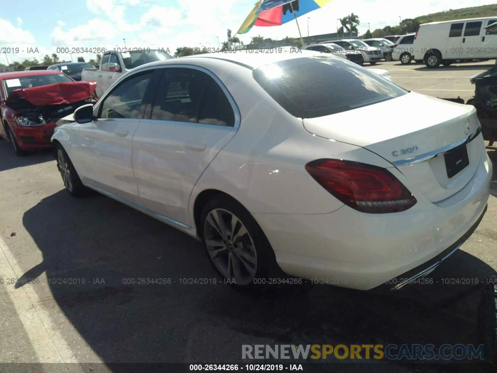 3 Photograph of a damaged car 55SWF8DB7KU296169 MERCEDES-BENZ C 2019