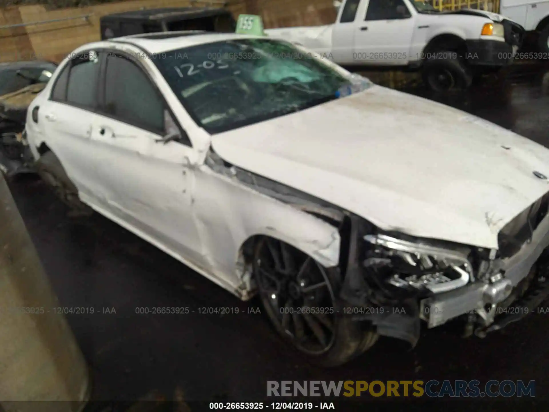 6 Photograph of a damaged car 55SWF8DB7KU312032 MERCEDES-BENZ C 2019