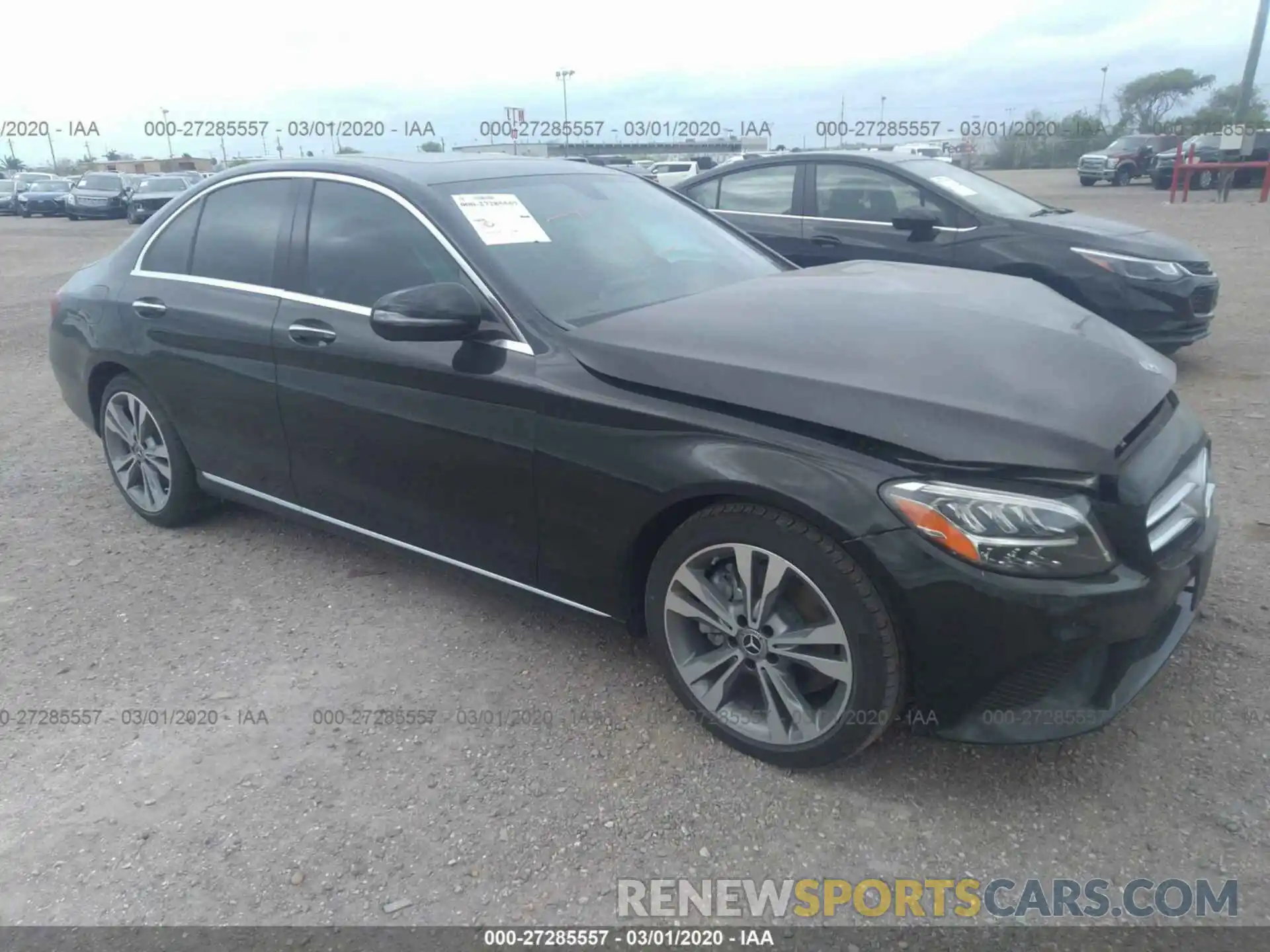 1 Photograph of a damaged car 55SWF8DB7KU312354 MERCEDES-BENZ C 2019