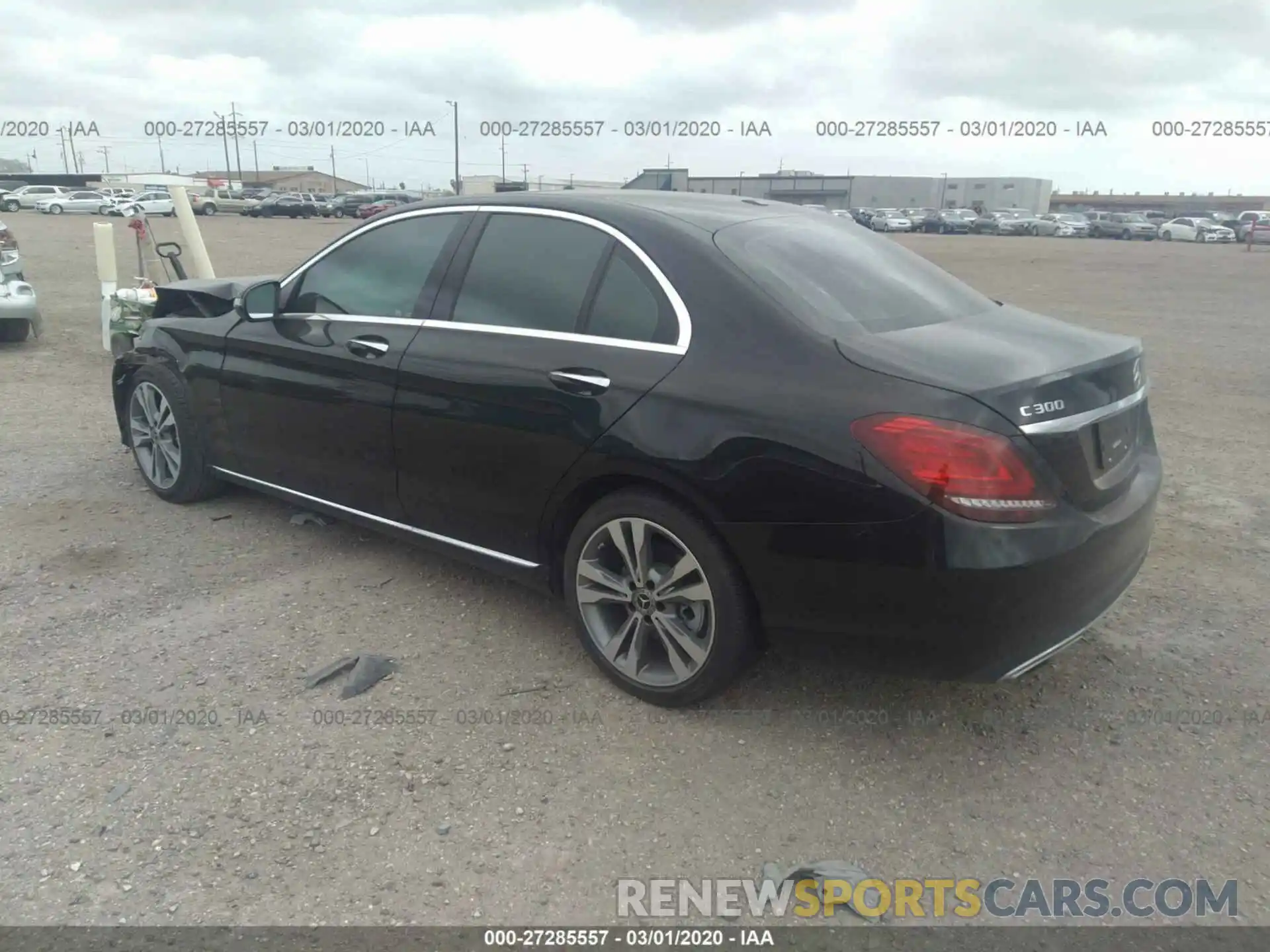 3 Photograph of a damaged car 55SWF8DB7KU312354 MERCEDES-BENZ C 2019