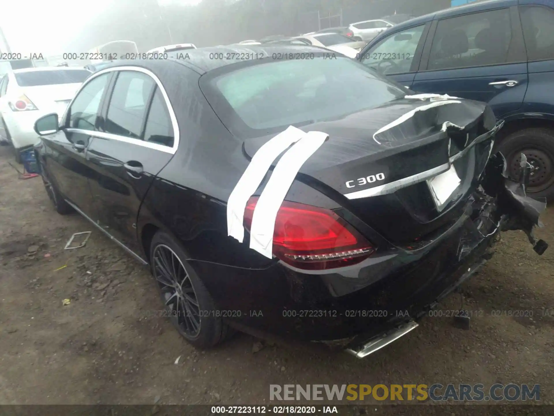 3 Photograph of a damaged car 55SWF8DB7KU315514 MERCEDES-BENZ C 2019