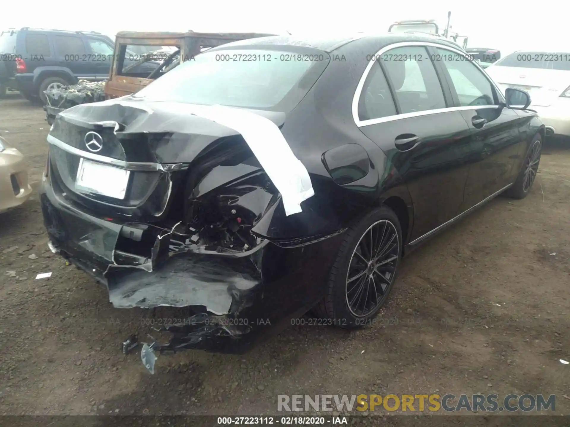 4 Photograph of a damaged car 55SWF8DB7KU315514 MERCEDES-BENZ C 2019