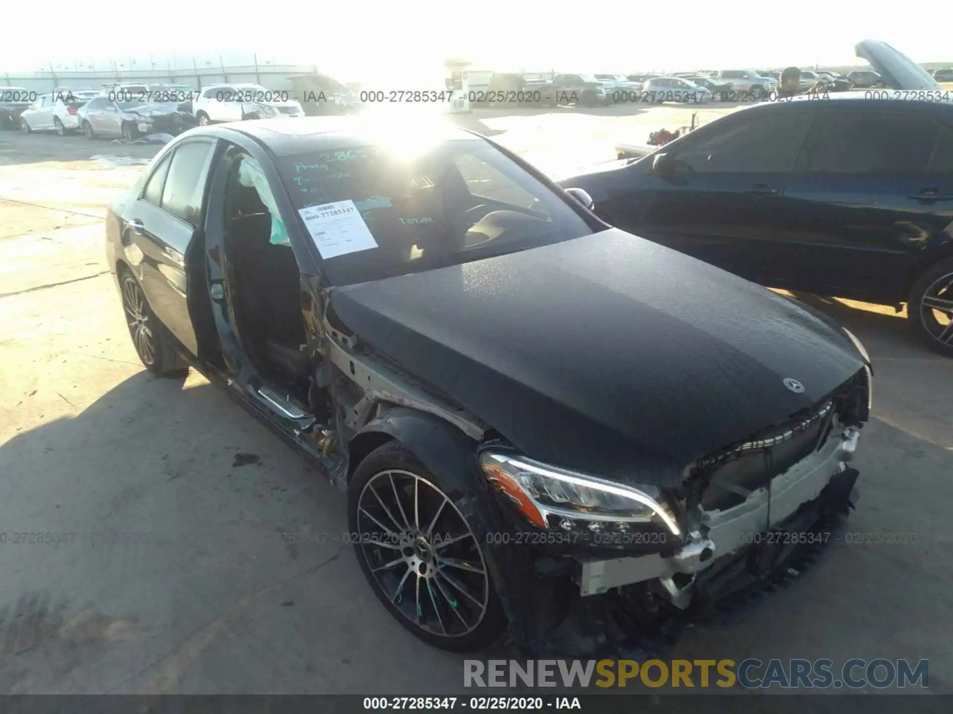 1 Photograph of a damaged car 55SWF8DB8KU301105 MERCEDES-BENZ C 2019