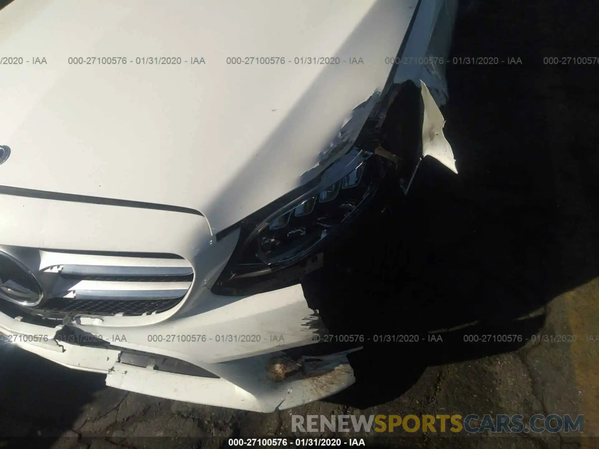 6 Photograph of a damaged car 55SWF8DB8KU311441 MERCEDES-BENZ C 2019