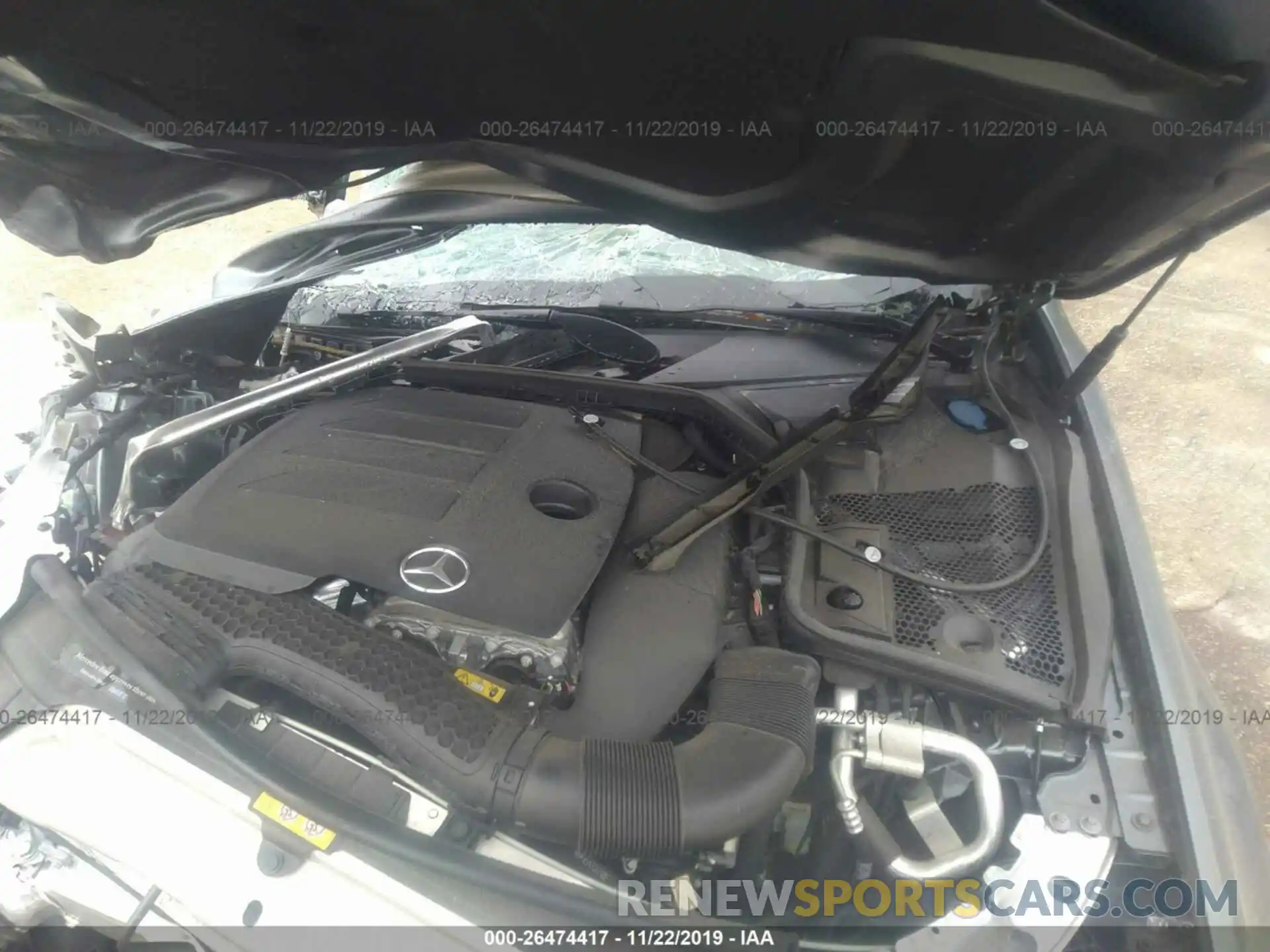 10 Photograph of a damaged car 55SWF8DB8KU312749 MERCEDES-BENZ C 2019