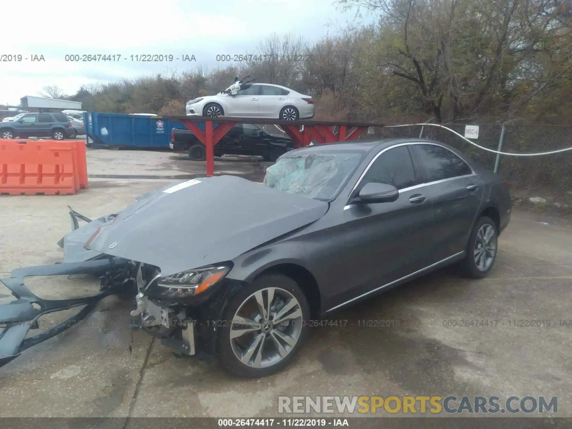 2 Photograph of a damaged car 55SWF8DB8KU312749 MERCEDES-BENZ C 2019