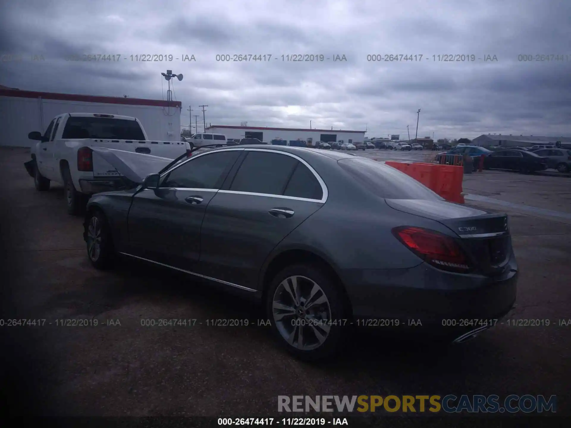 3 Photograph of a damaged car 55SWF8DB8KU312749 MERCEDES-BENZ C 2019