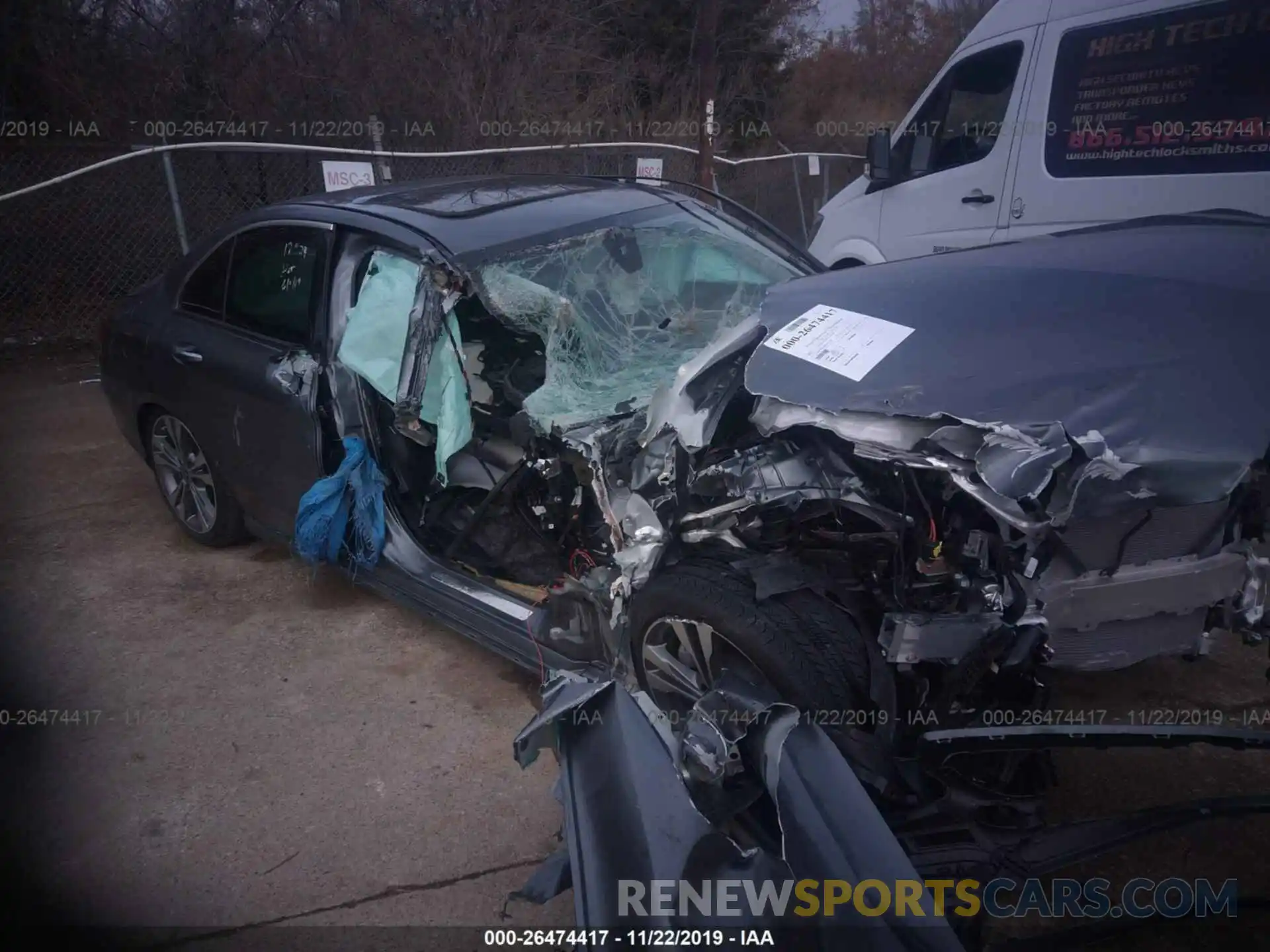 6 Photograph of a damaged car 55SWF8DB8KU312749 MERCEDES-BENZ C 2019