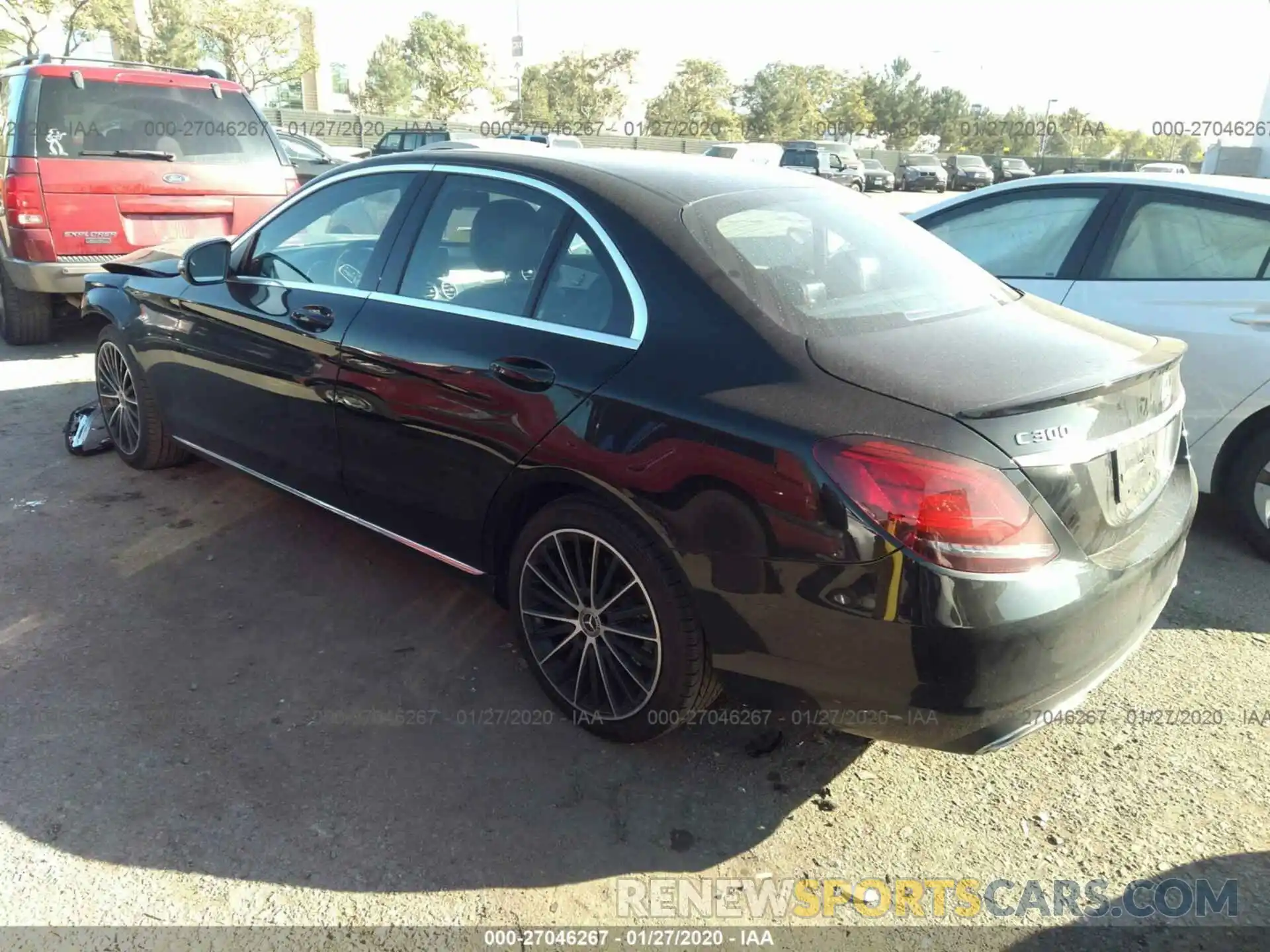 3 Photograph of a damaged car 55SWF8DB9KU289014 MERCEDES-BENZ C 2019