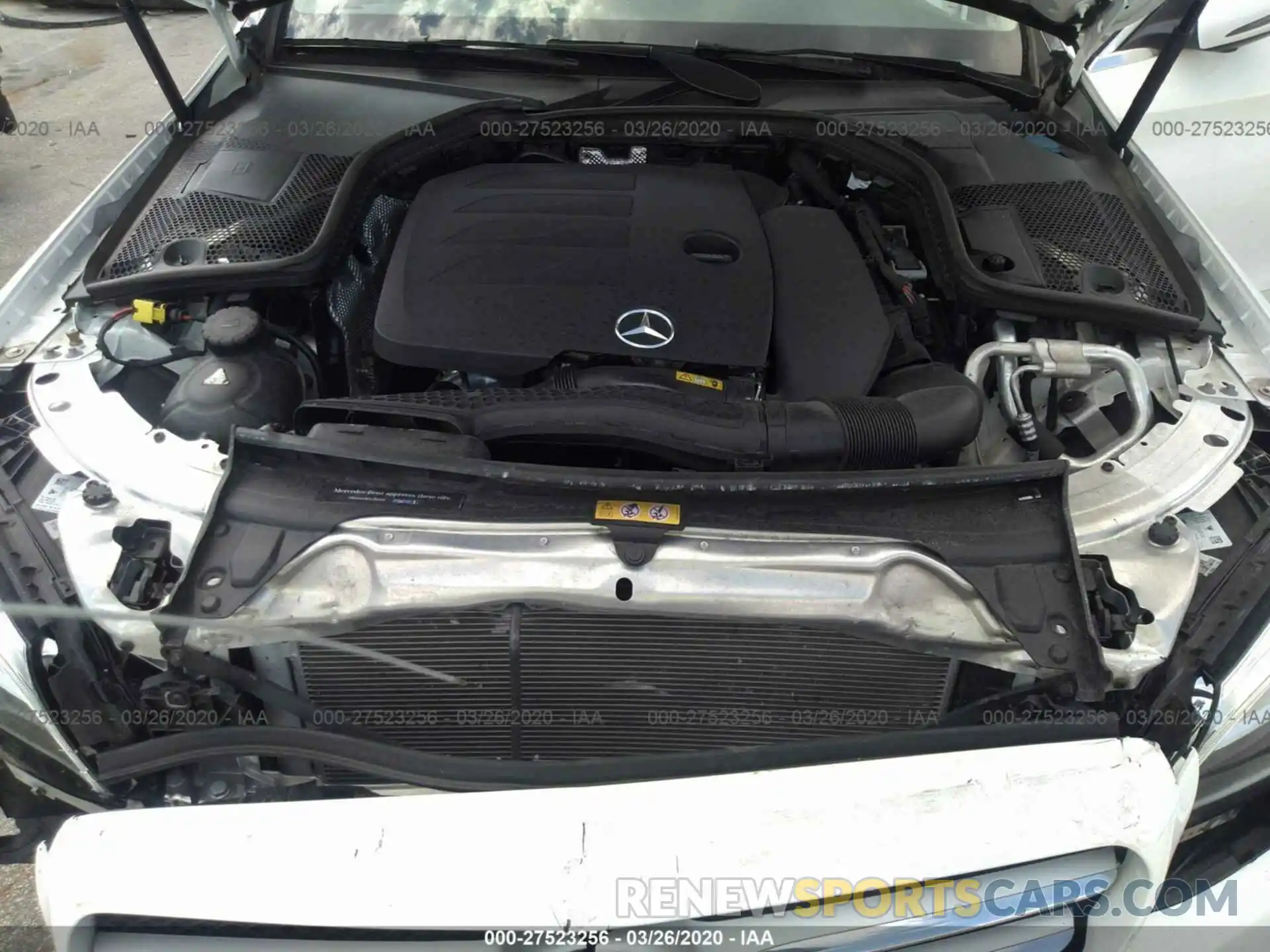 10 Фотография поврежденного автомобиля 55SWF8DB9KU296366 MERCEDES-BENZ C 2019
