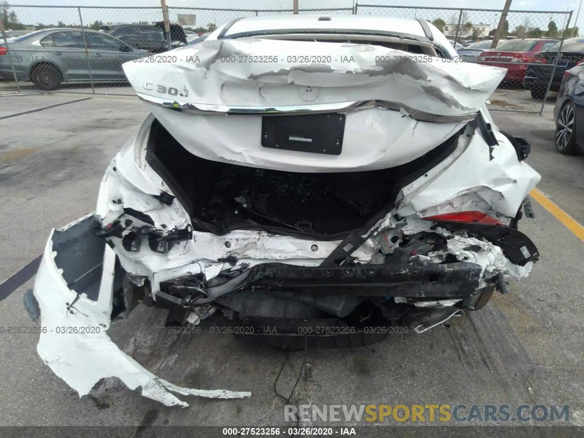 6 Фотография поврежденного автомобиля 55SWF8DB9KU296366 MERCEDES-BENZ C 2019