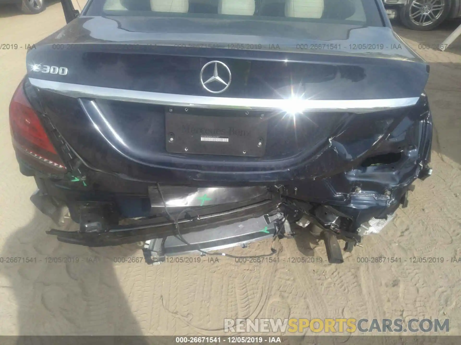 6 Photograph of a damaged car 55SWF8DB9KU296397 MERCEDES-BENZ C 2019