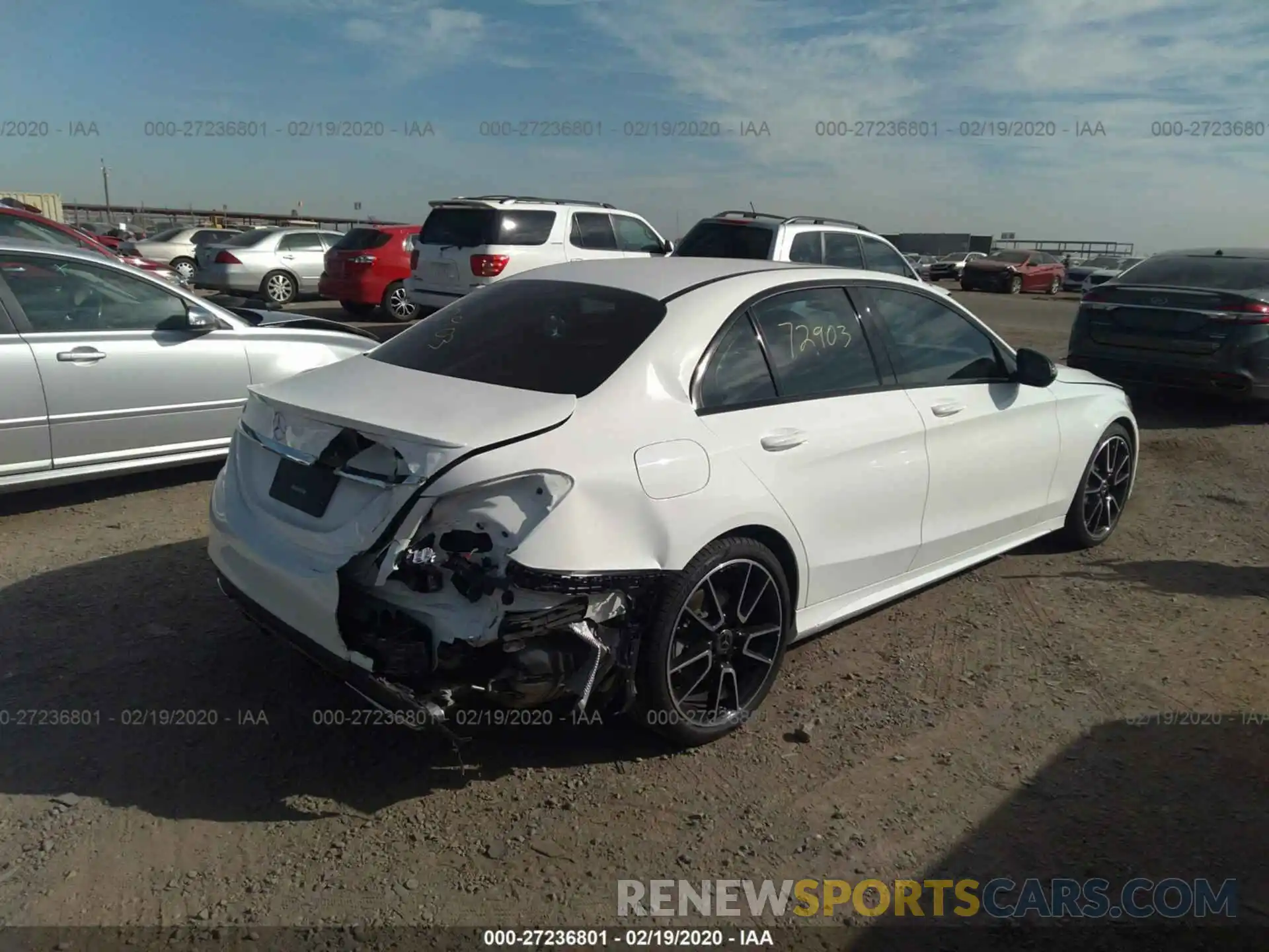 6 Photograph of a damaged car 55SWF8DB9KU309424 MERCEDES-BENZ C 2019